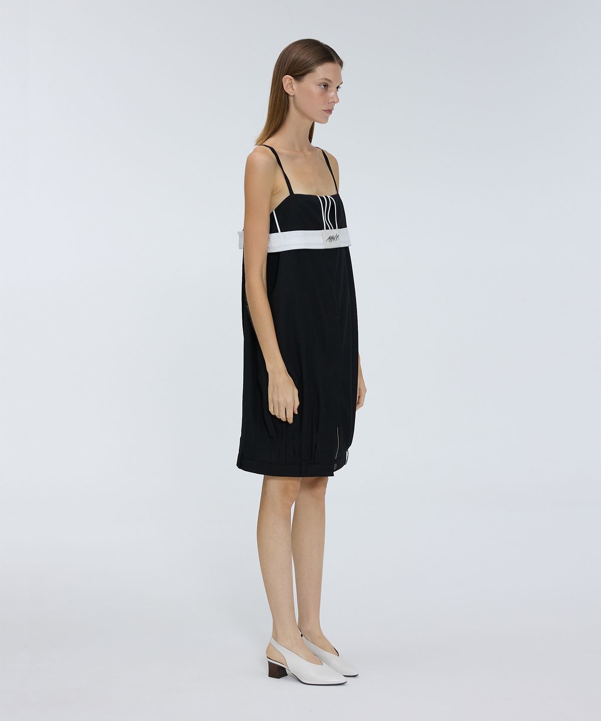 므아므(MMAM) Pants detail string dress