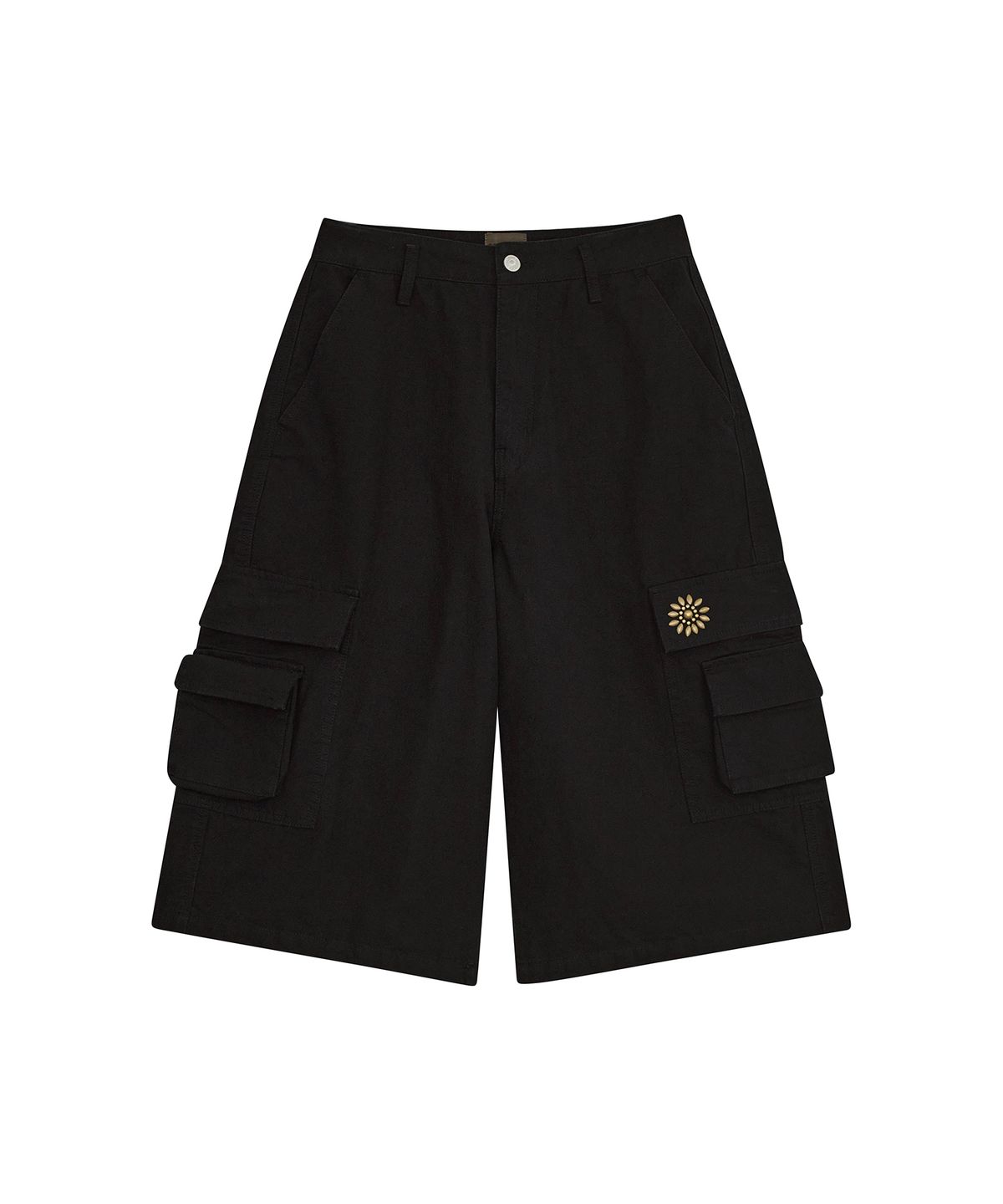 데프가먼츠(DEFGARMENTS) OX. CARGO SHORTS [BLACK]