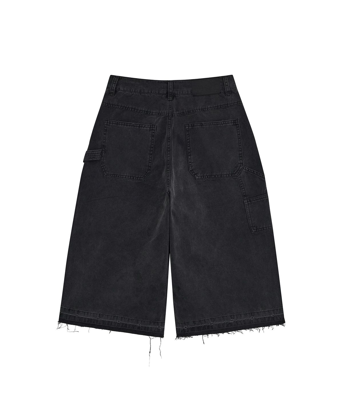 데프가먼츠(DEFGARMENTS) CARPENTER BERMUDA SHORTS [BLACK]