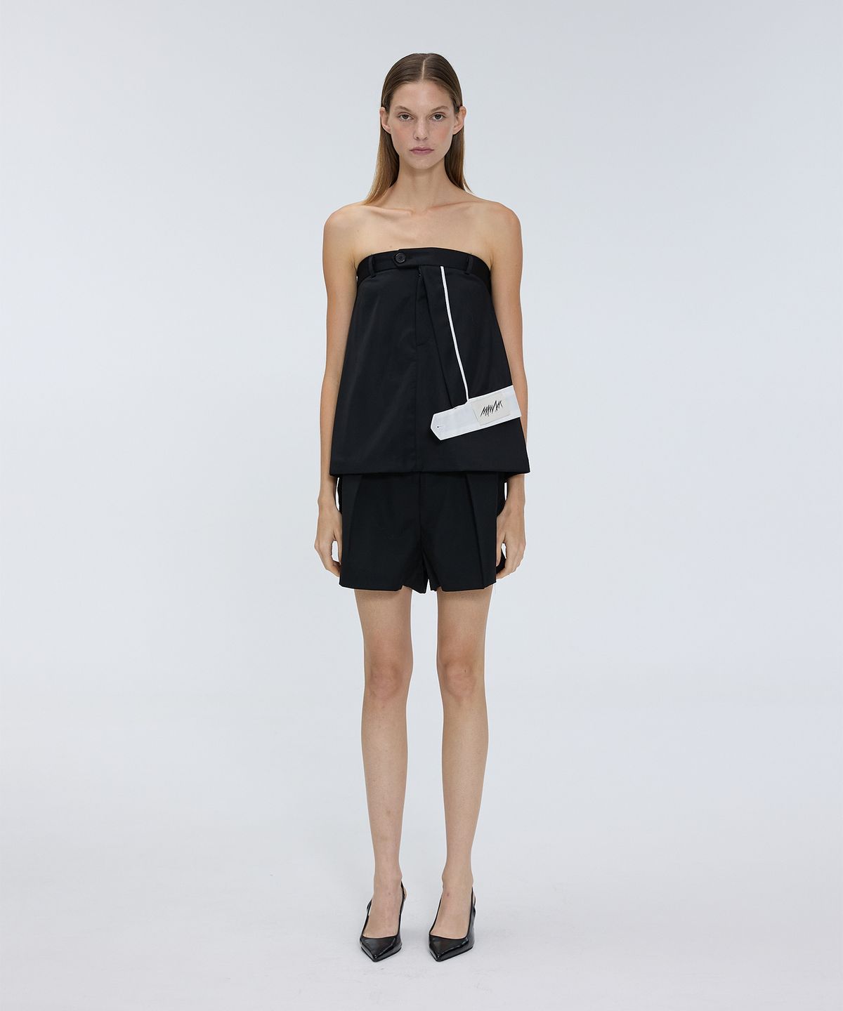 므아므(MMAM) Pants layered skirt top