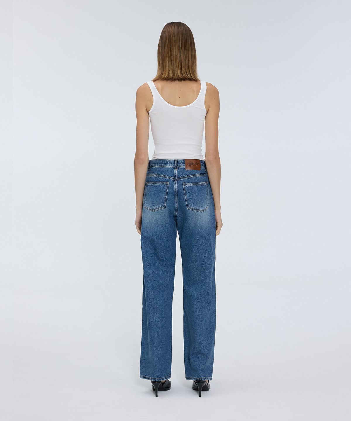 므아므(MMAM) Vintage wide denim pants