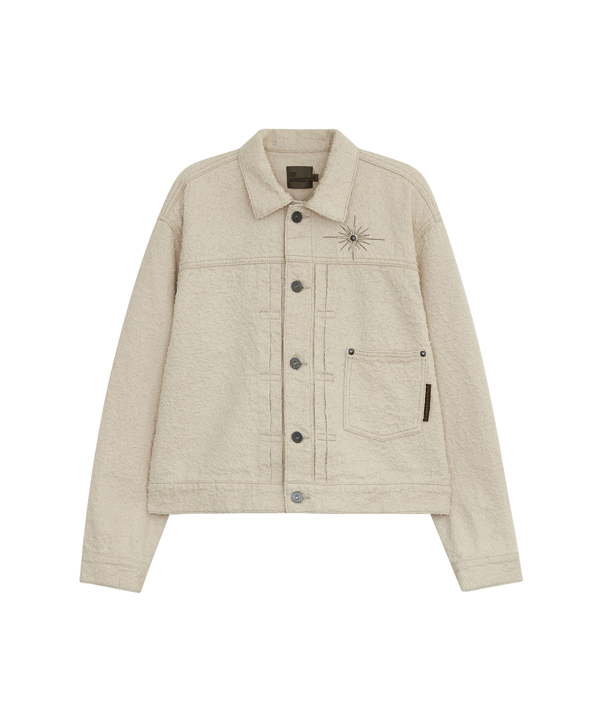 데프가먼츠(DEFGARMENTS) CLASSY TYPE-1 JACKET [IVORY]