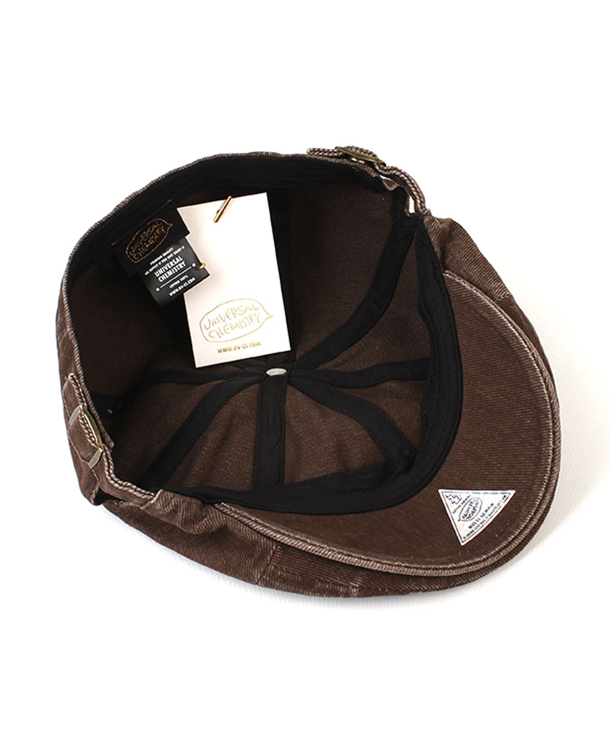 유니버셜 케미스트리(UNIVERSAL CHEMISTRY) Pigment Washing Brown Huntingcap 헌팅캡