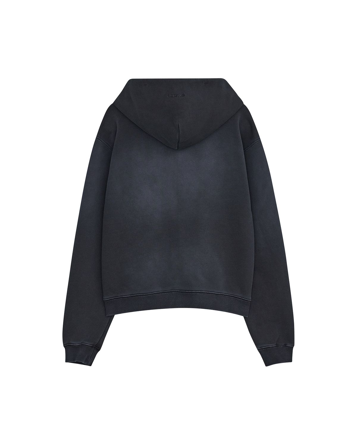 데프가먼츠(DEFGARMENTS) STONE CROSS HOOD ZIP UP [NAVY]