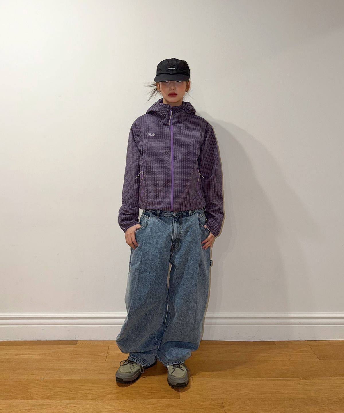 데프가먼츠(DEFGARMENTS) (DEFG X US) CARPENTER DENIM PANTS [INDIGO]