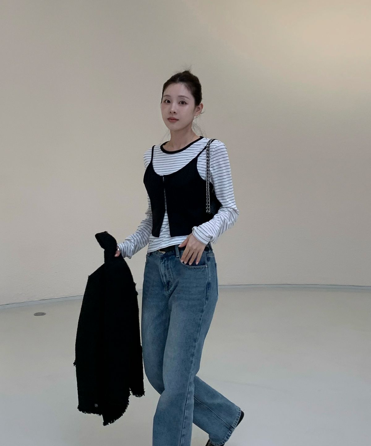 쥬시쥬디(JUCYJUDY) 뷔스티에세트티셔츠 J1TS121A