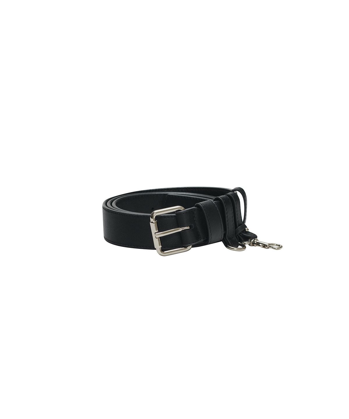 데프가먼츠(DEFGARMENTS) TWO RING BELT [BLACK]