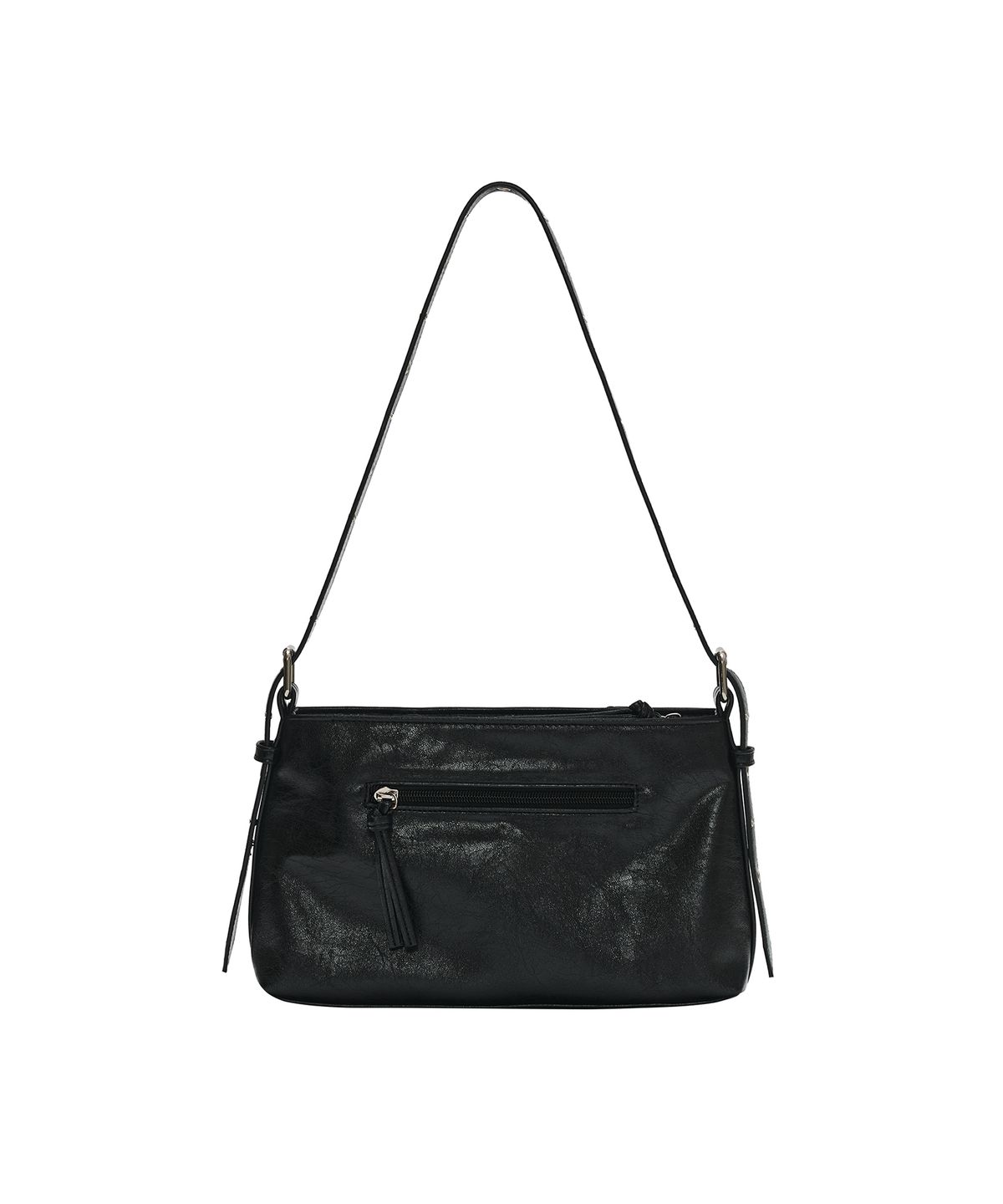 데프가먼츠(DEFGARMENTS) EYELET SHOULDER BAG [BLACK]