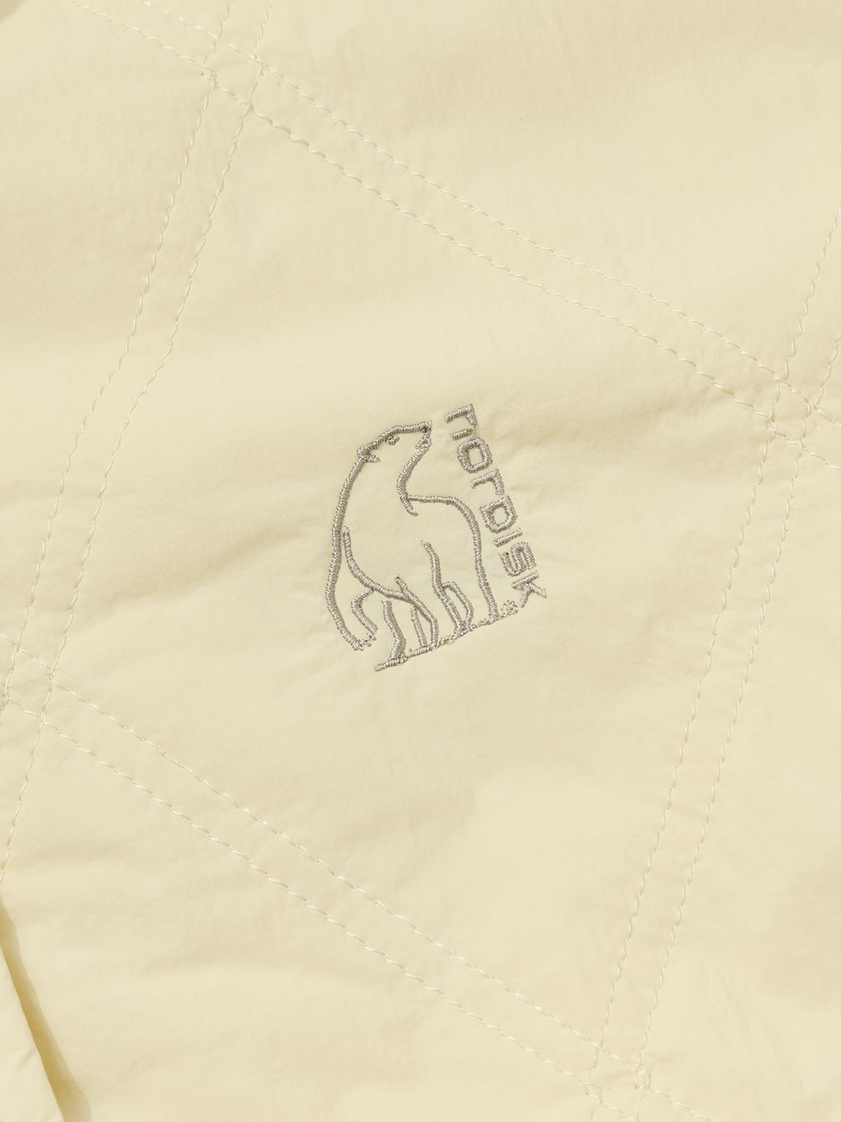 노르디스크(NORDISK) 카라 퀼팅 자켓 - W_Pastel Yellow