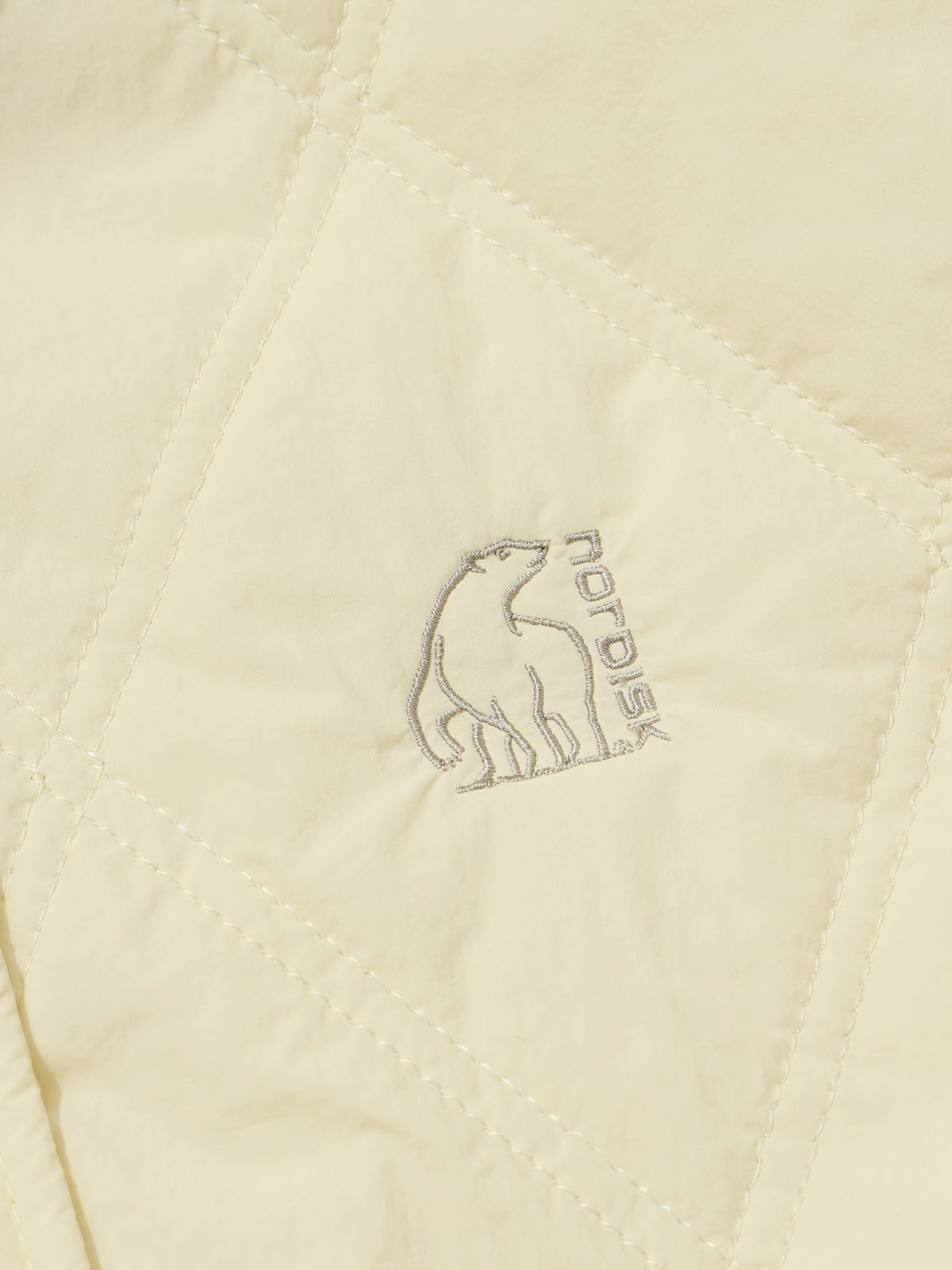 노르디스크(NORDISK) 카라 퀼팅 베스트 - W_Pastel Yellow