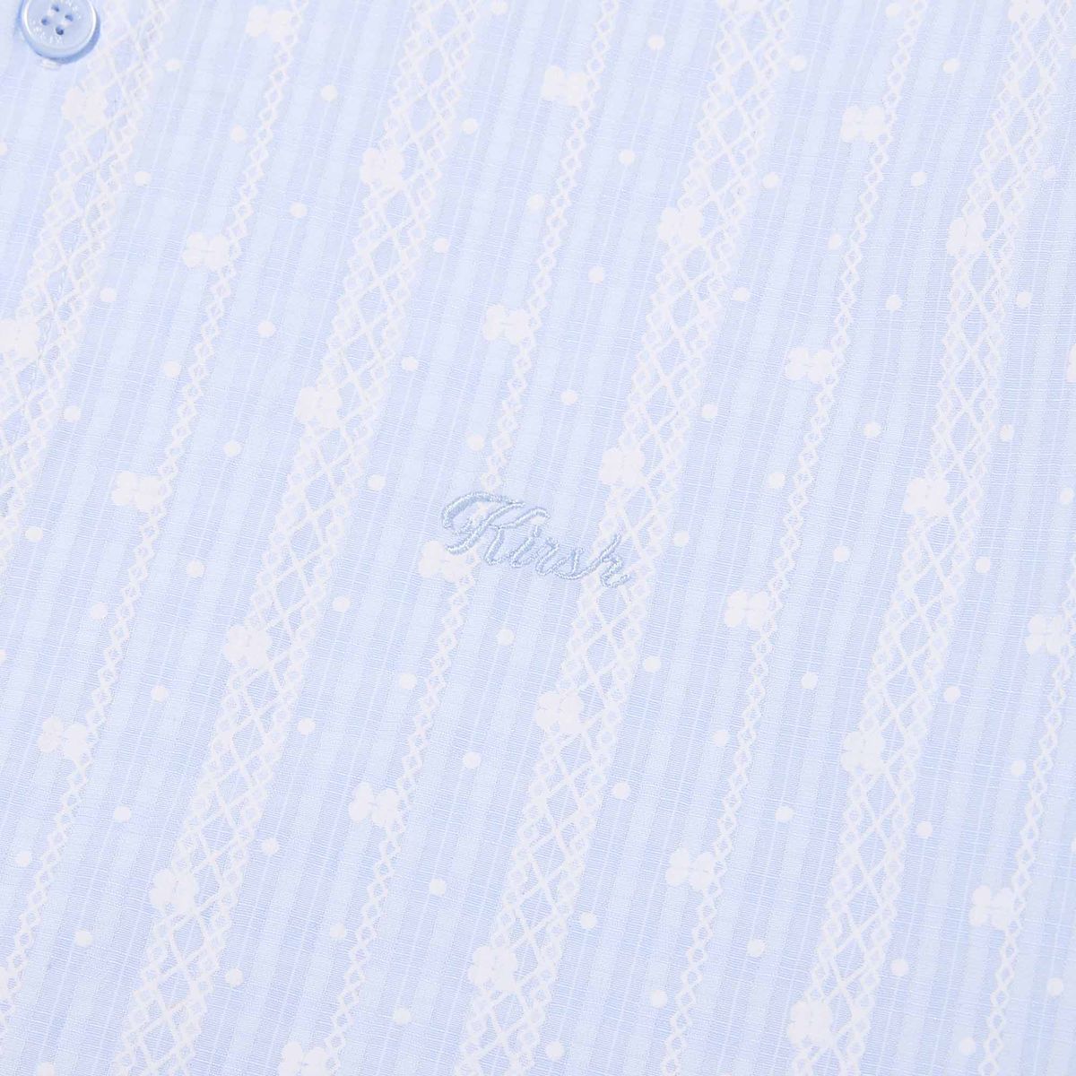 키르시(KIRSH) 플레인 루즈핏 셔츠 [스카이]