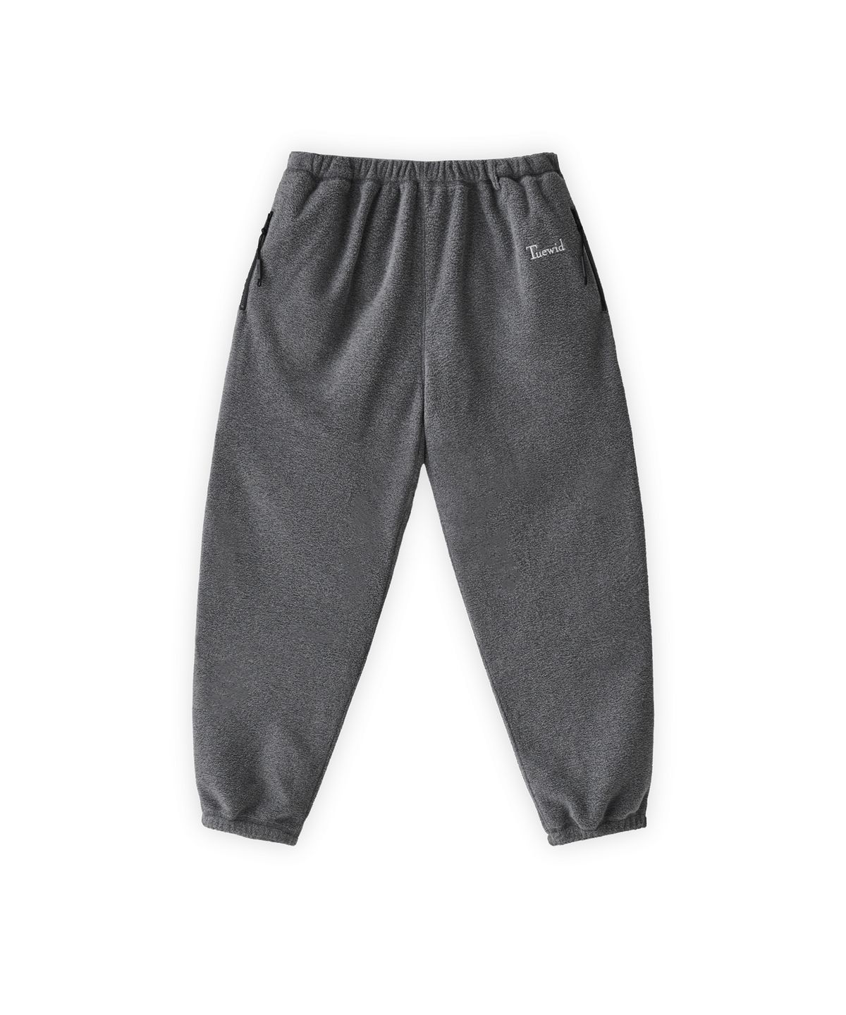 투위드(TUEWID) Two way fleece set up pants in heather grey