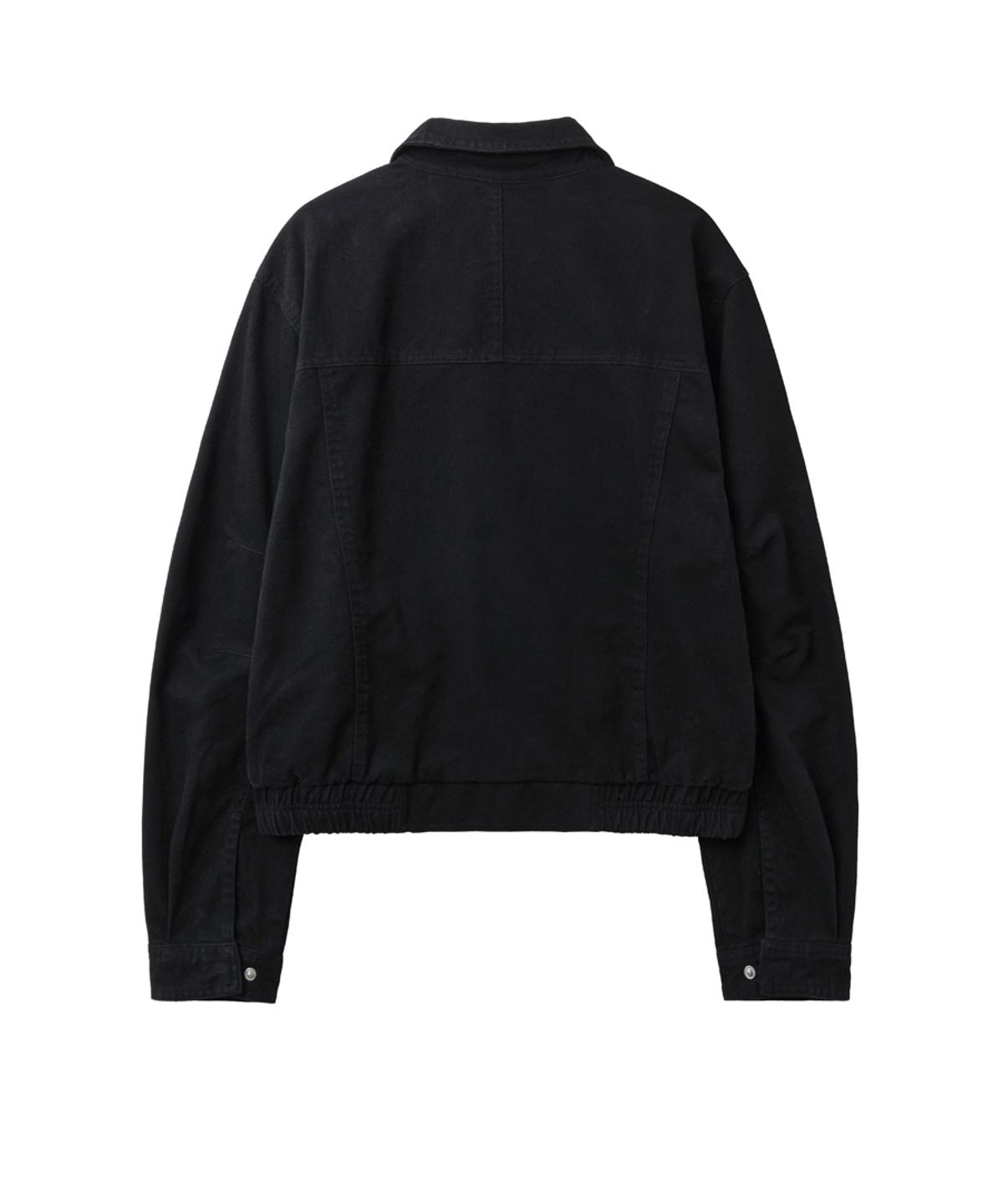 렌세(RENSE) Studded Trucker Jacket Black