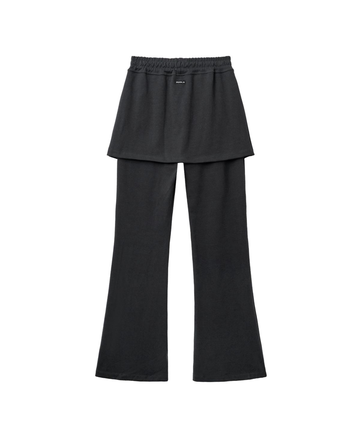 렌세(RENSE) Pintuck Skirt Pants Charcoal