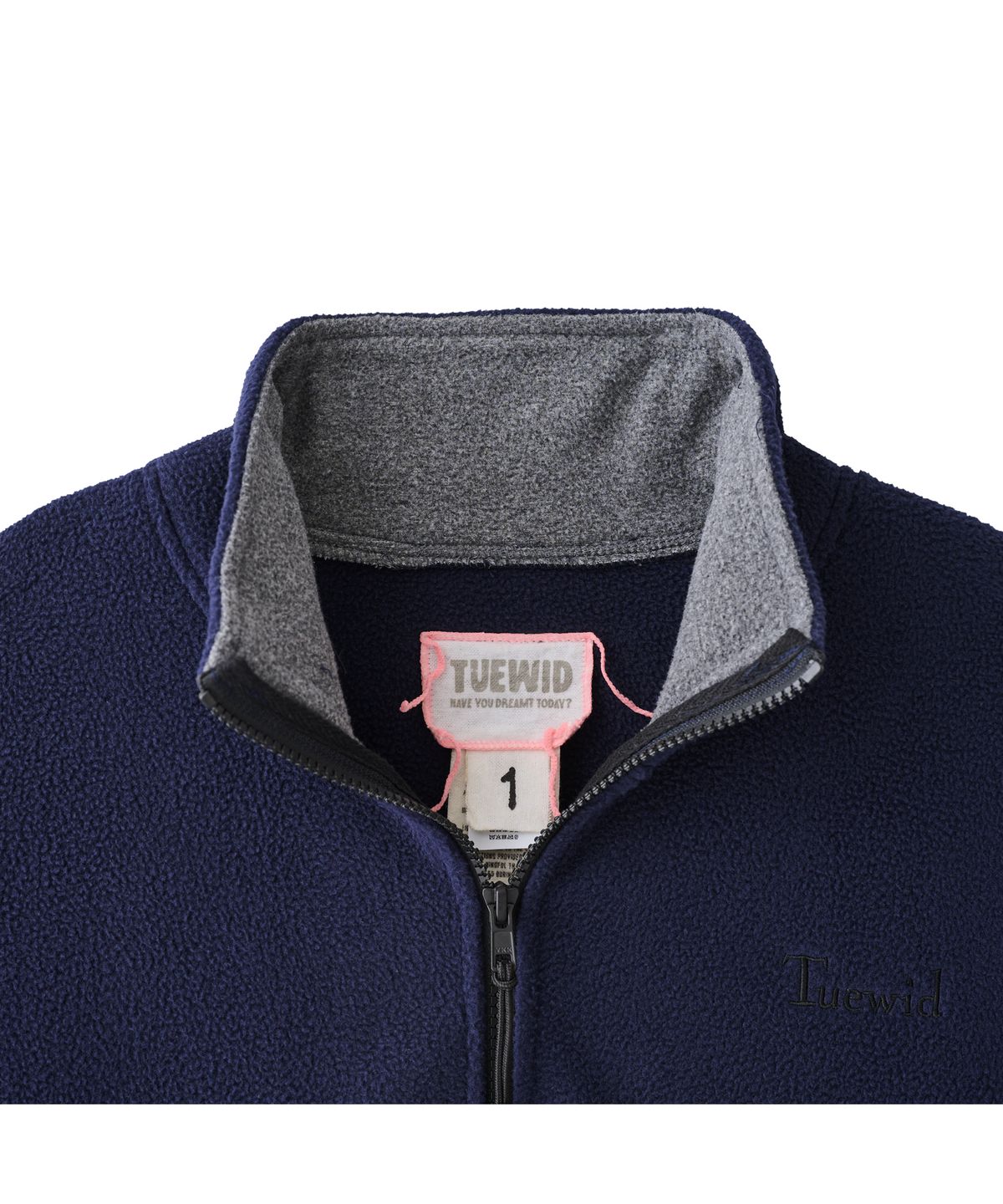 투위드(TUEWID) Two way fleece set up in navy