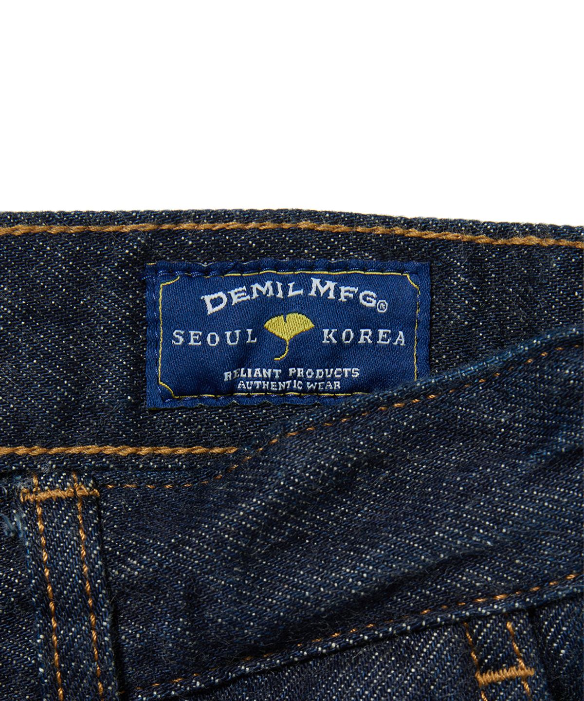 데밀(DEMIL) LOT.022 셀비지 데님 쇼츠