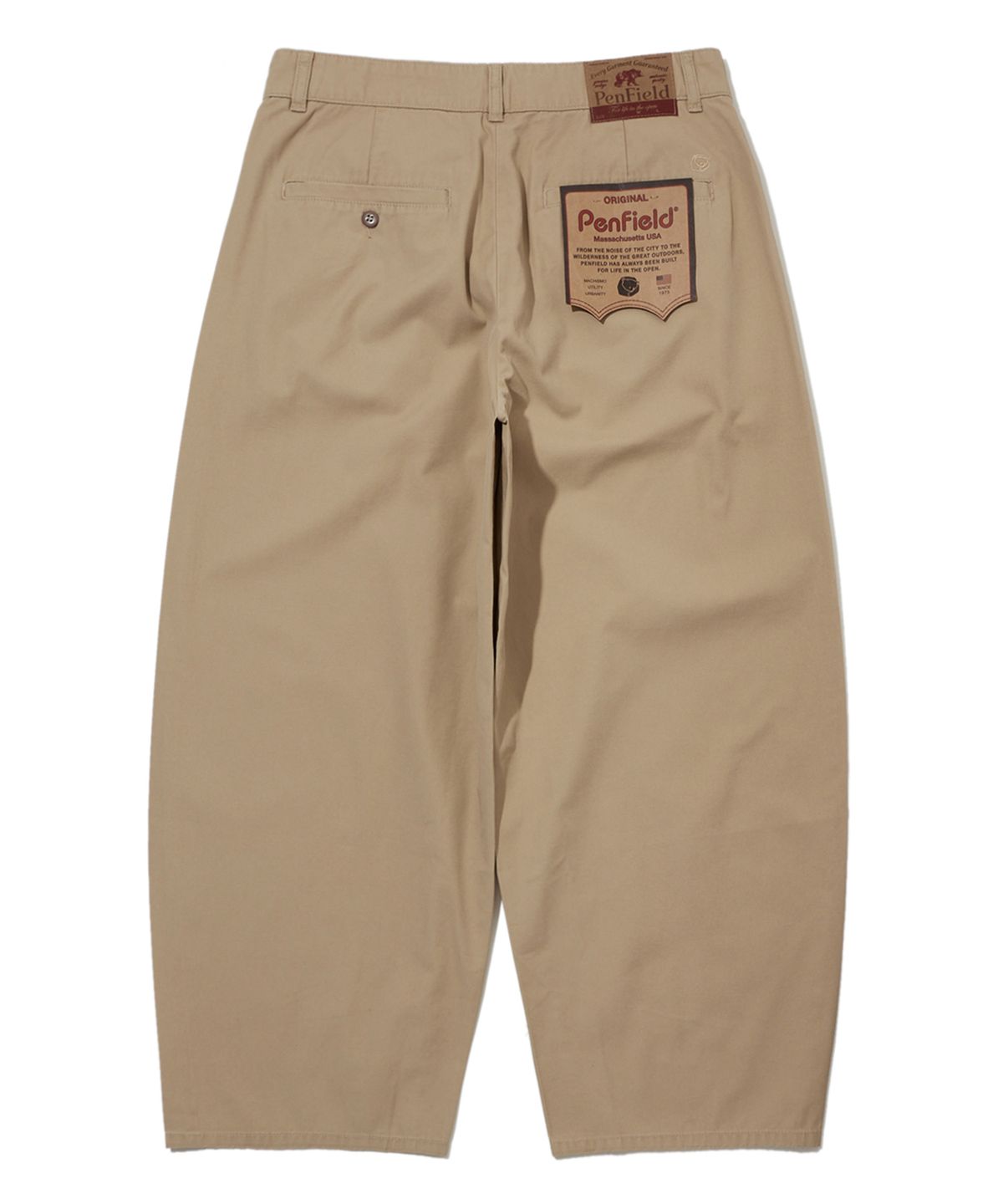 펜필드(PENFIELD) 배럴 코튼 팬츠 베이지_FS1WP01U