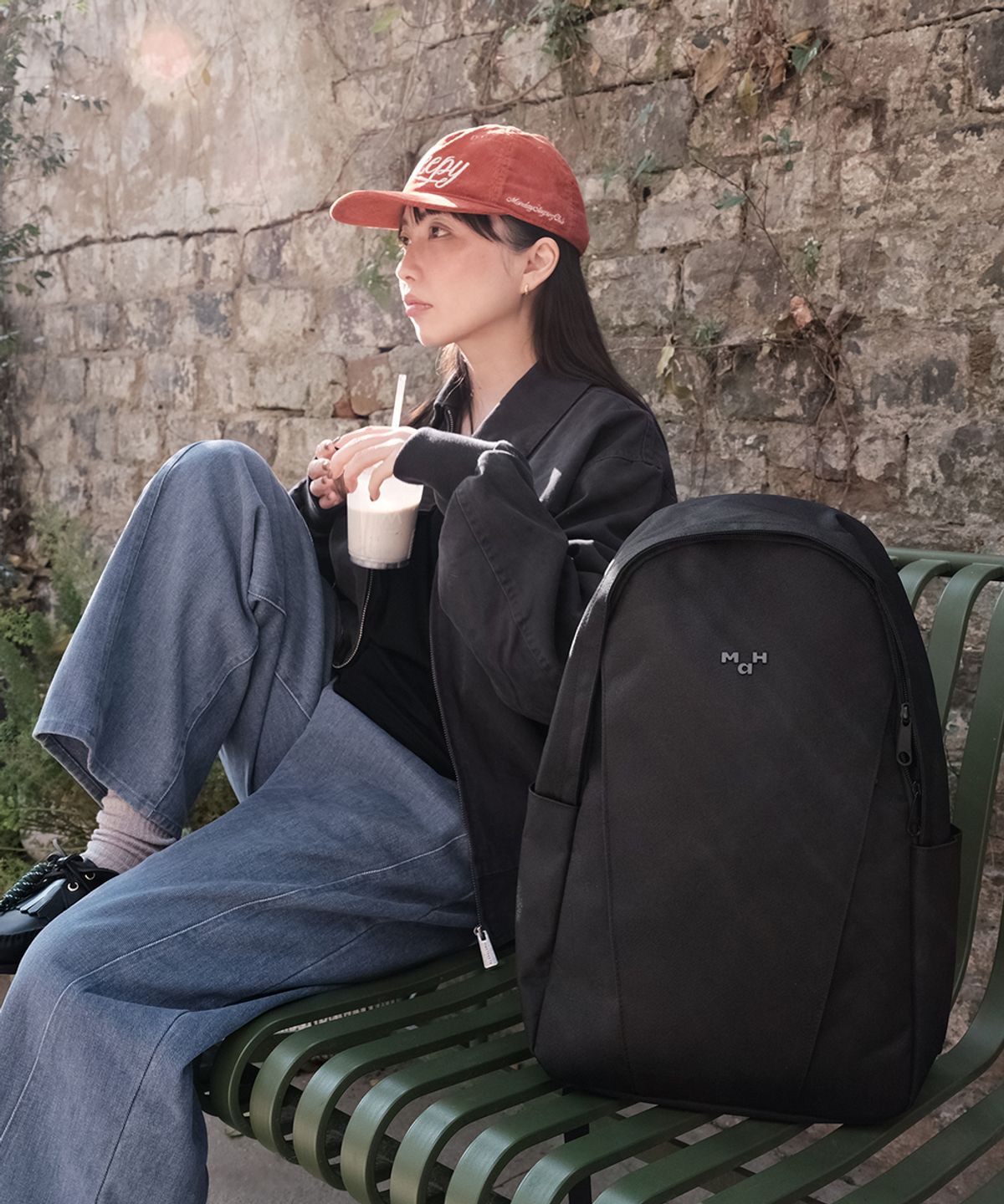 마흐(MAH) 엑시스 데일리 백팩 18L  - 블랙