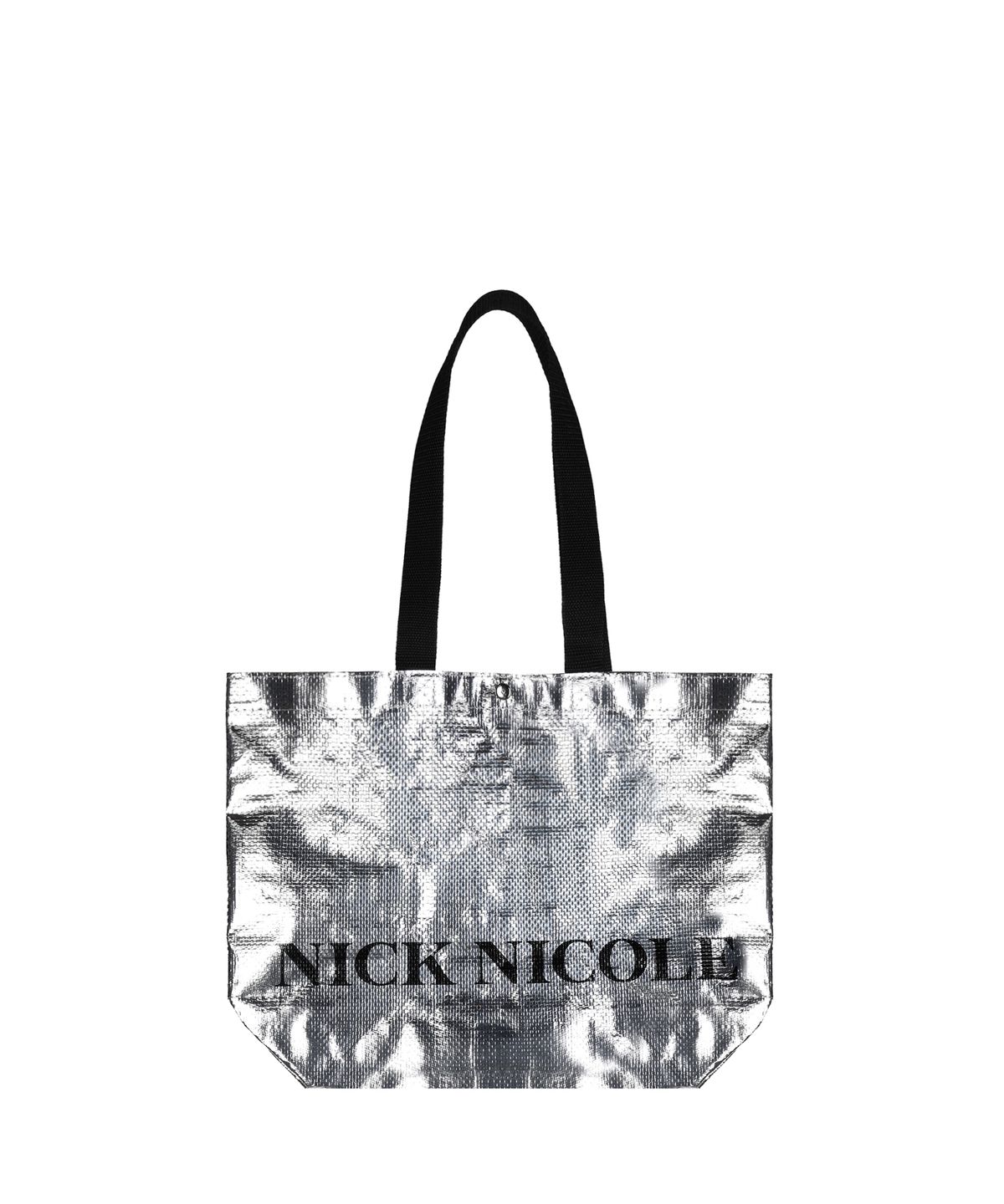 닉앤니콜(NICK&NICOLE) SIGNATURE BUTTERFLY REUSABLE BAG_SILVER