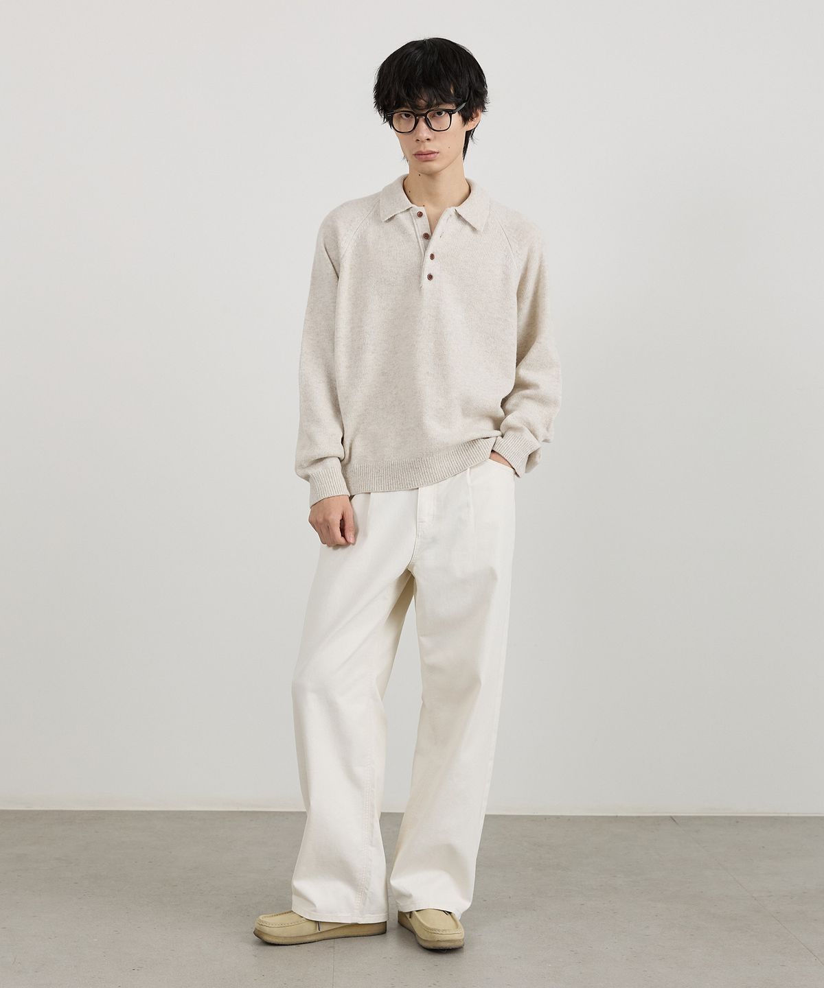 티메이커(TMAKER) 데일리 울 카라 니트 OTM