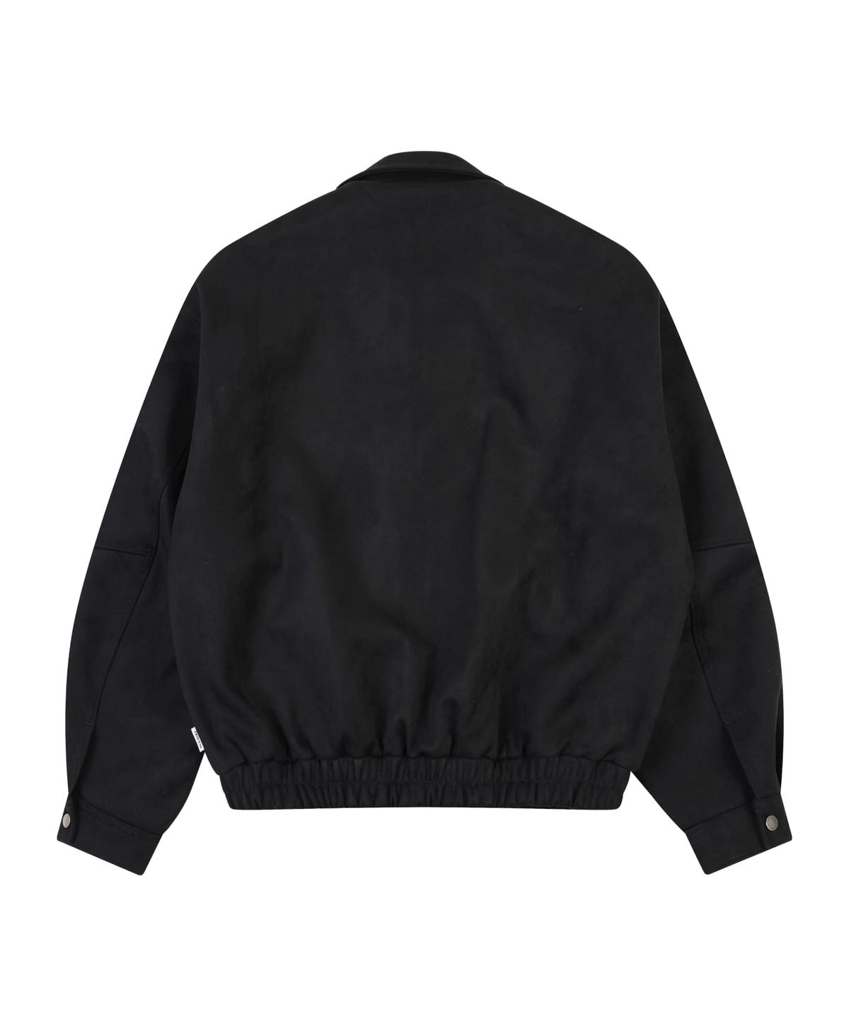 오디너리 홀리데이(ORDINARY HOLIDAY) SUEDE OVERFIT JUMPER [BLACK]
