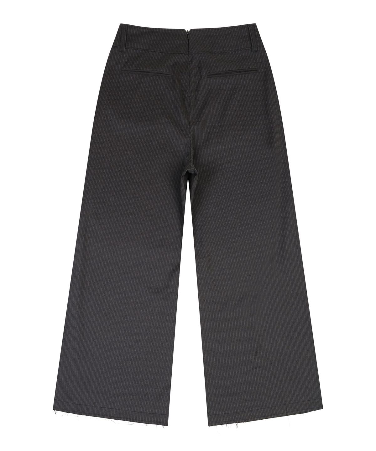 오디너리 홀리데이(ORDINARY HOLIDAY) SKIRT LAYERED PANTS [CHARCOAL]