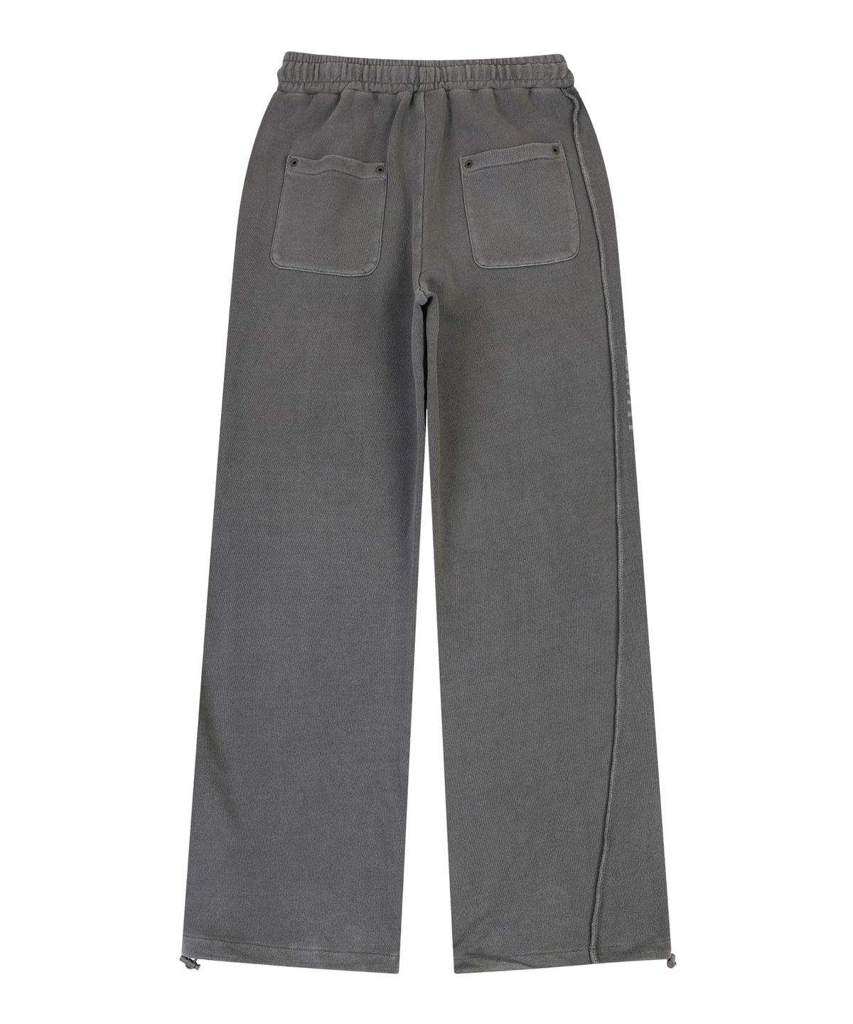 오디너리 홀리데이(ORDINARY HOLIDAY) PIGMENT WIDE PANTS [CHARCOAL]