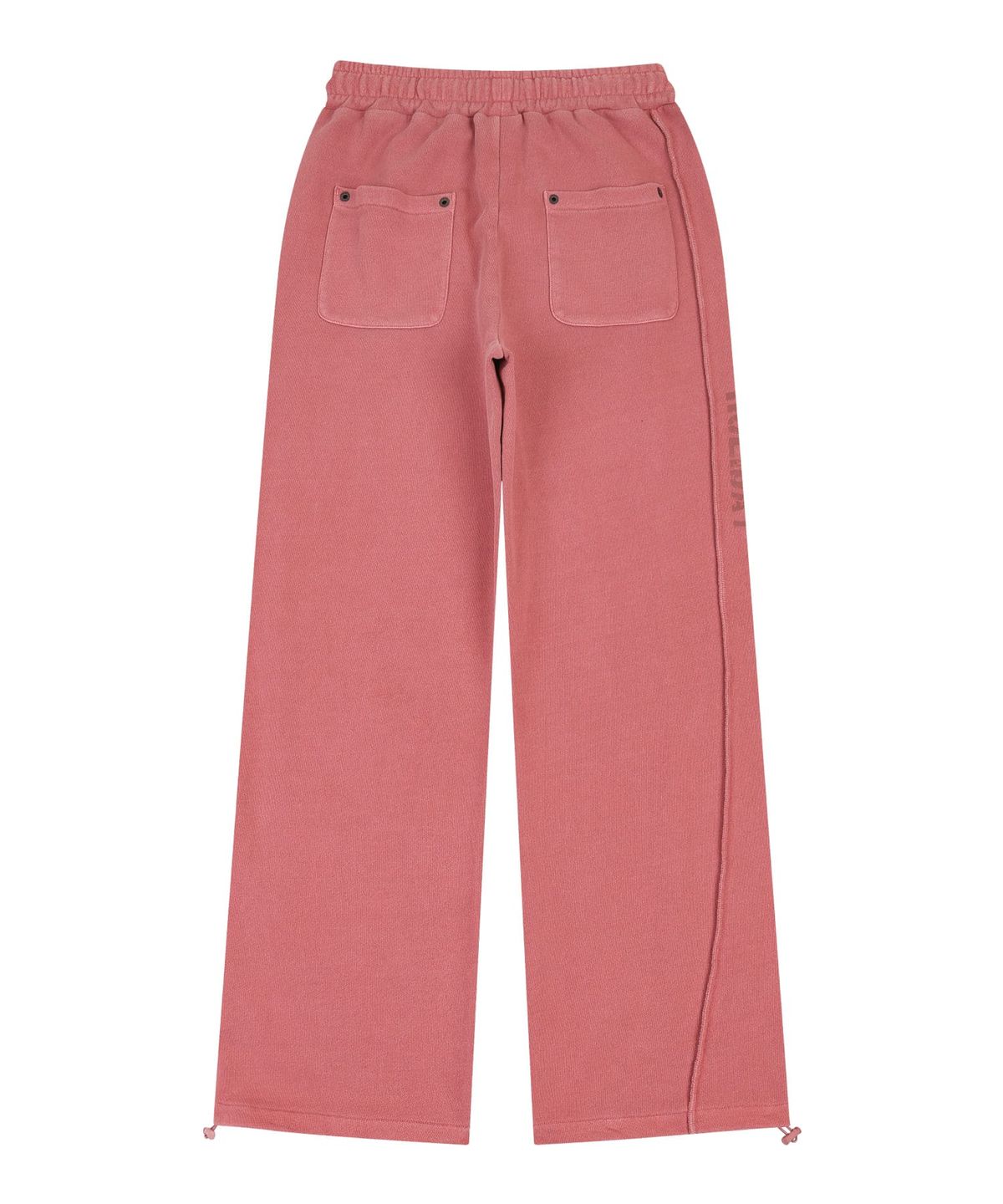 오디너리 홀리데이(ORDINARY HOLIDAY) PIGMENT WIDE PANTS [RED]