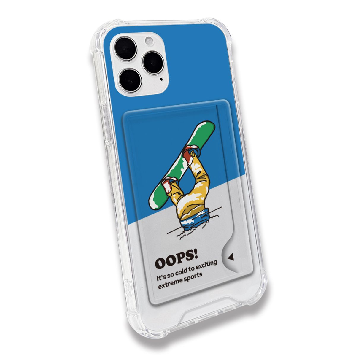 부기우기(BOOGIE WOOGIE) 클리어카드 케이스 - 미스테이크 블루(Mistake Blue)