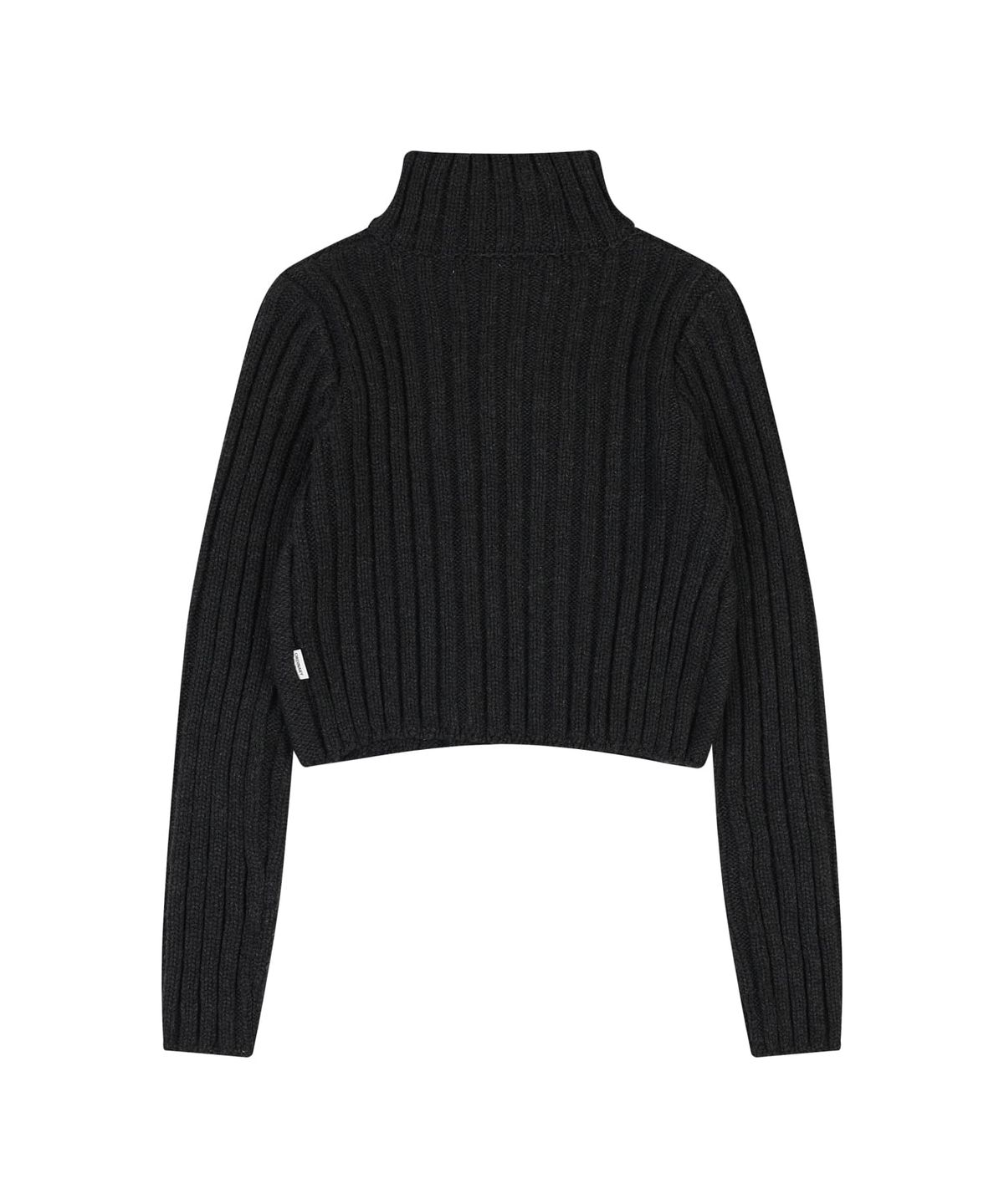 오디너리 홀리데이(ORDINARY HOLIDAY) TOGGLE CABLE CARDIGAN [CHARCOAL]