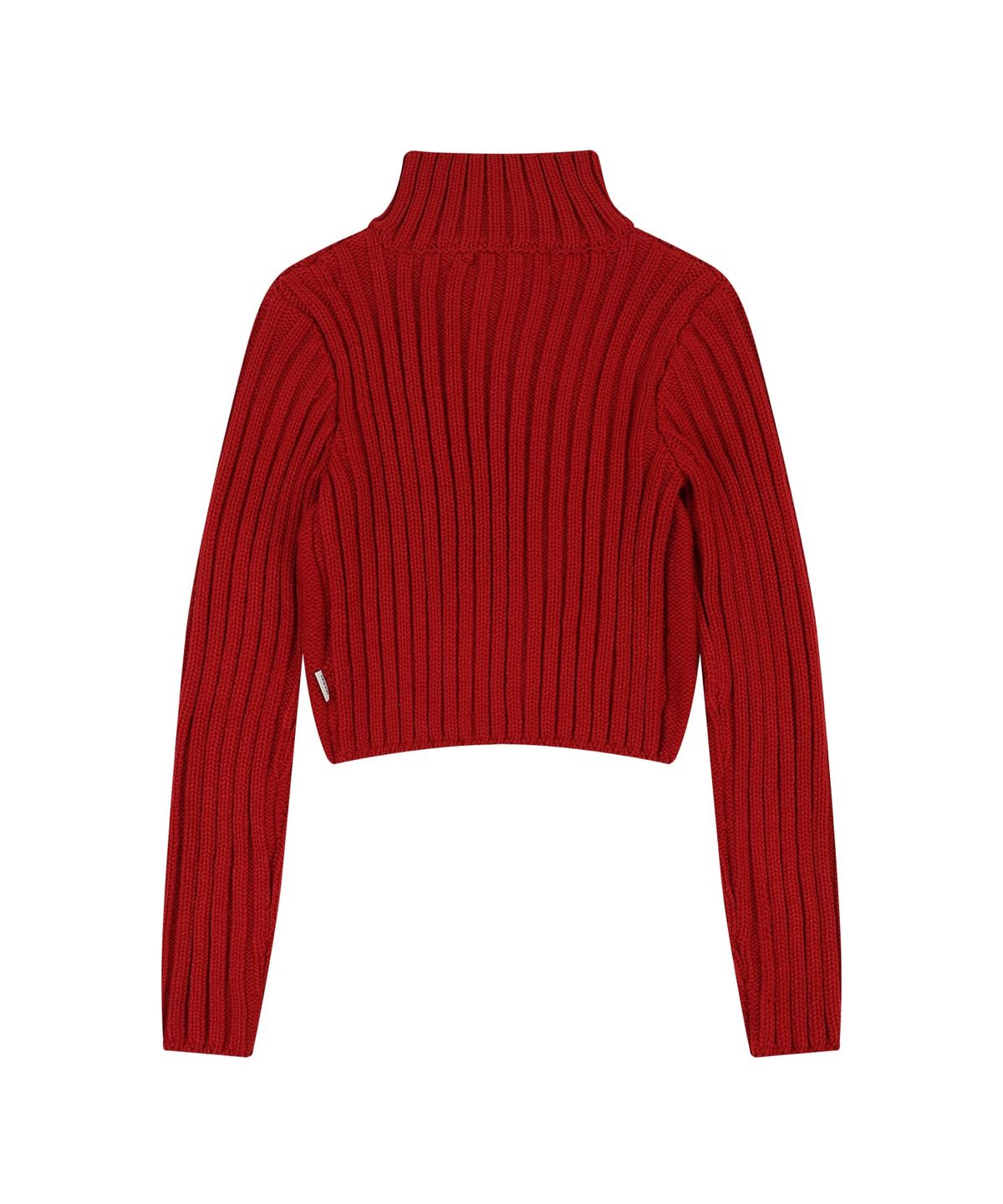오디너리 홀리데이(ORDINARY HOLIDAY) TOGGLE CABLE CARDIGAN [RED]