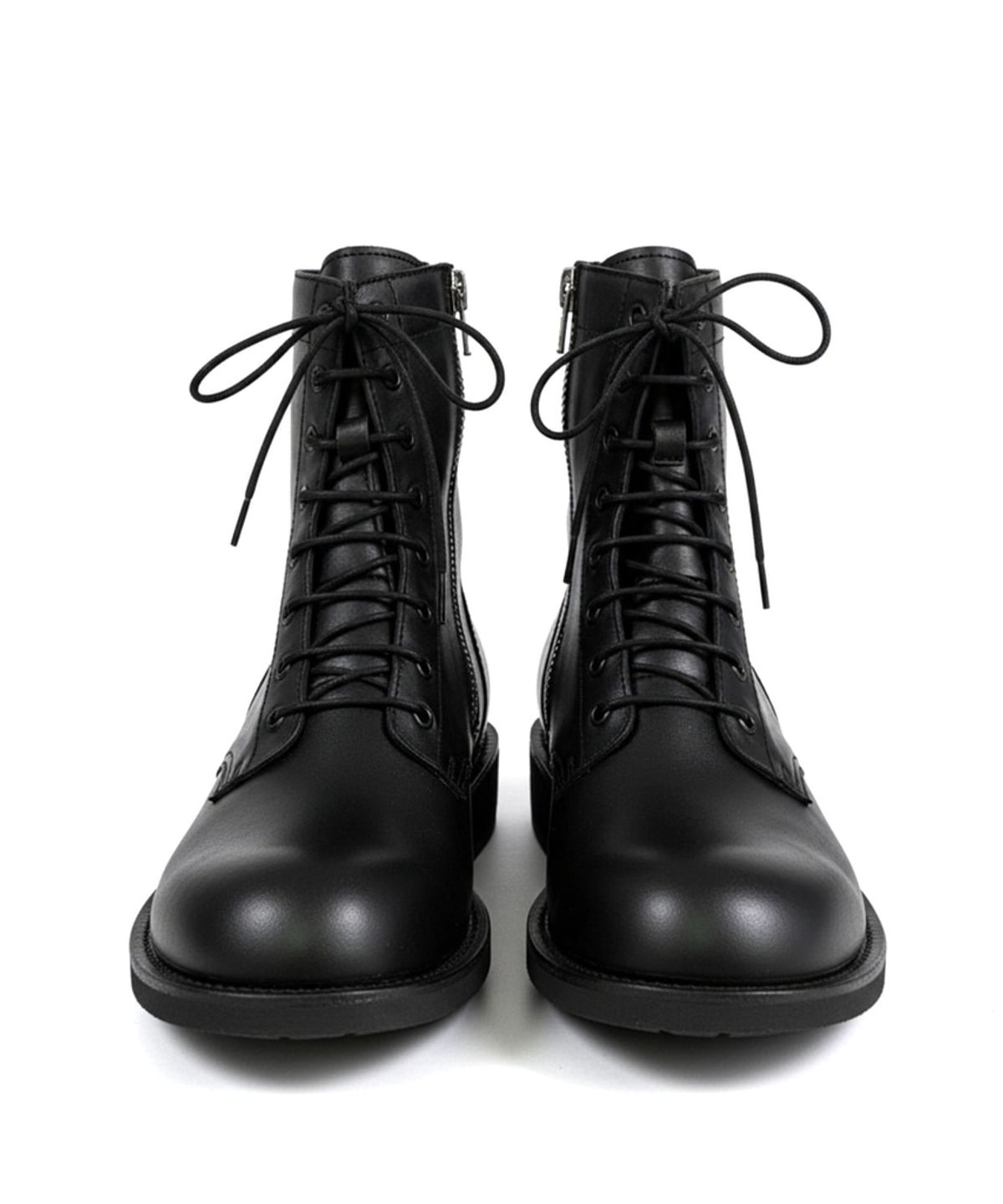 코어오브알케미(COREOFALCHEMY) 5cm 소가죽 8홀 블랙 워커 Combat Boots blacknoir18