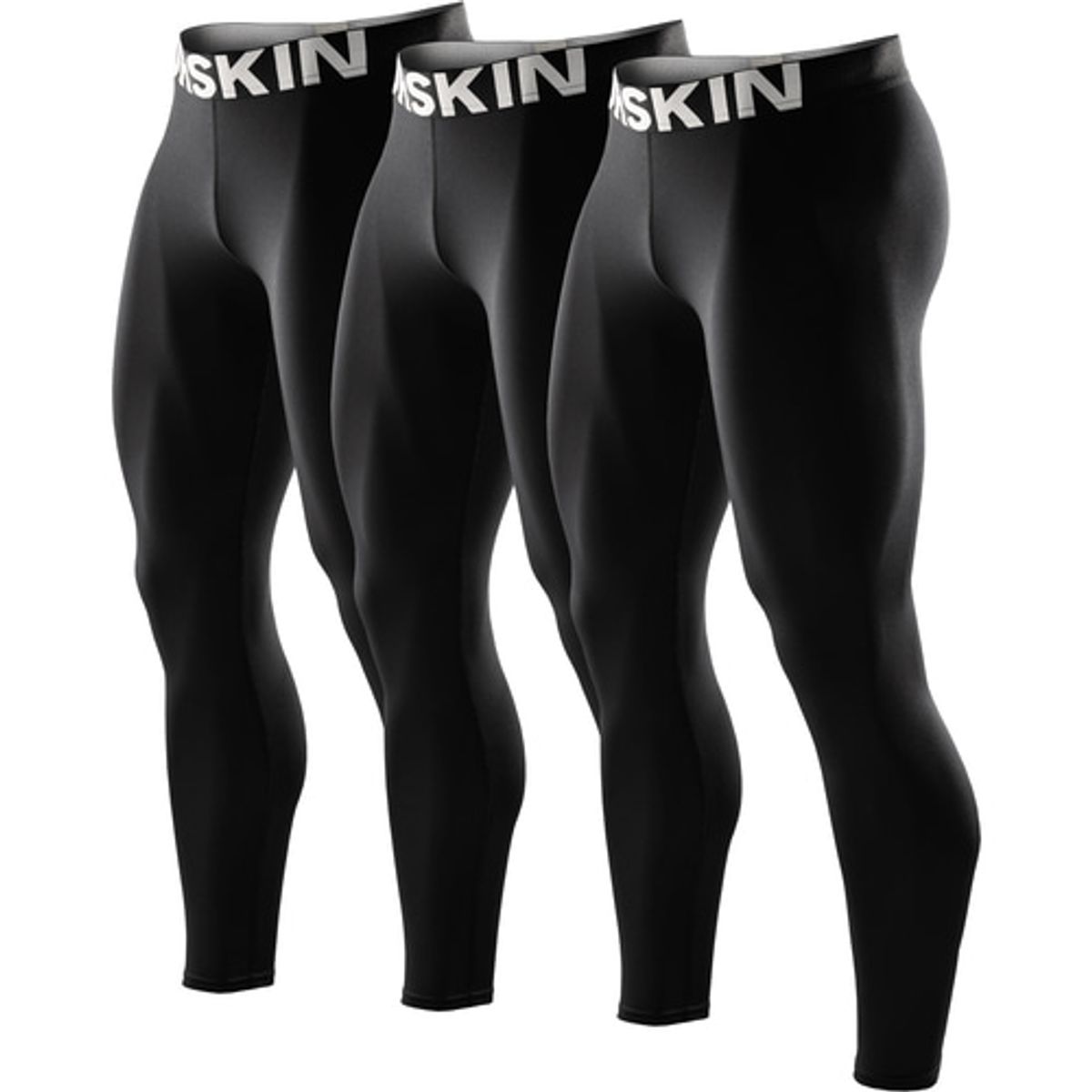 닥터스킨(DRSKIN) [3Pack]4계절용 스포츠 베이스레이어 바지 셔츠