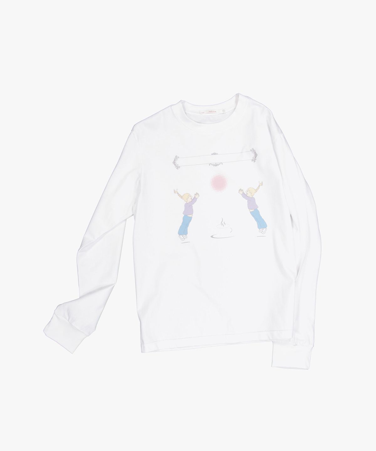 영마일웨어(0MILEWEAR) 써니 게임 롱슬리브 (white)