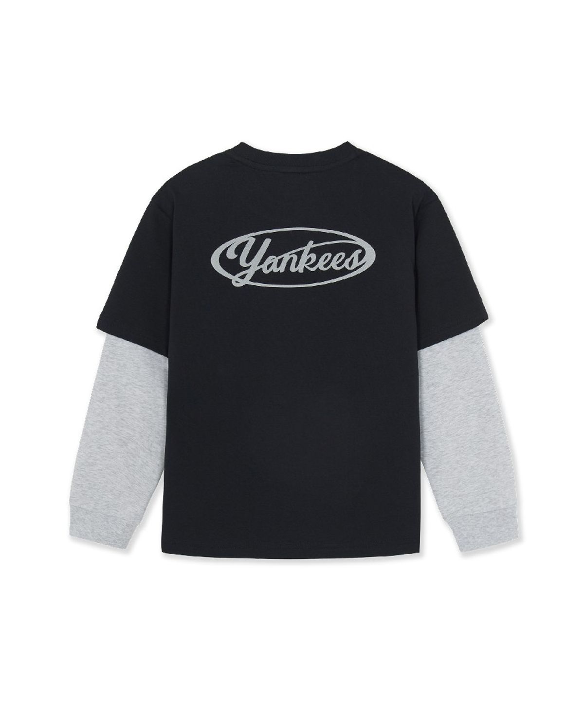 엠엘비 키즈(MLB KIDS) 아웃도어 베이직 포켓 긴팔 티셔츠 NY (Black)
