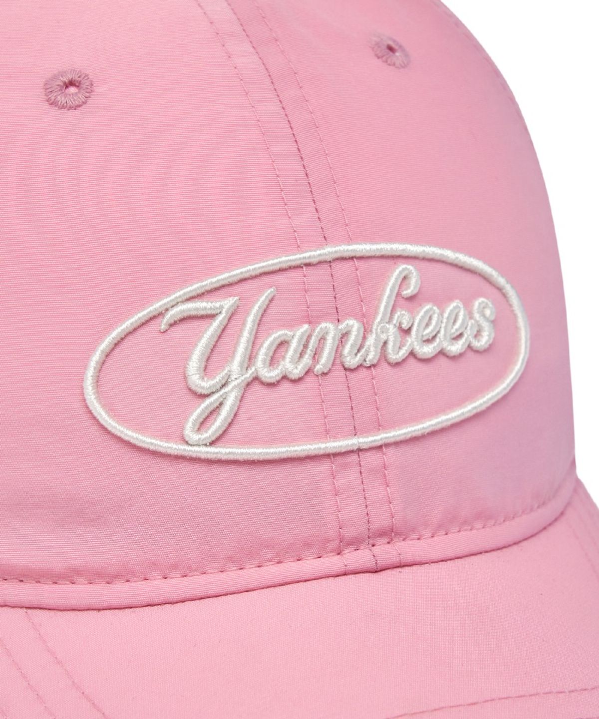 엠엘비 키즈(MLB KIDS) 스포티브 원형 로고 볼캡 NY (Pink)