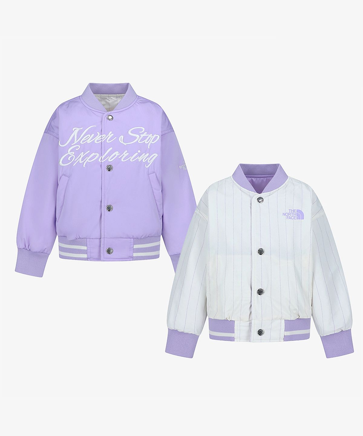 노스페이스 키즈(THE NORTH FACE KIDS) 키즈 리버서블 스타라인 자켓 NJ3NS01U_LAV