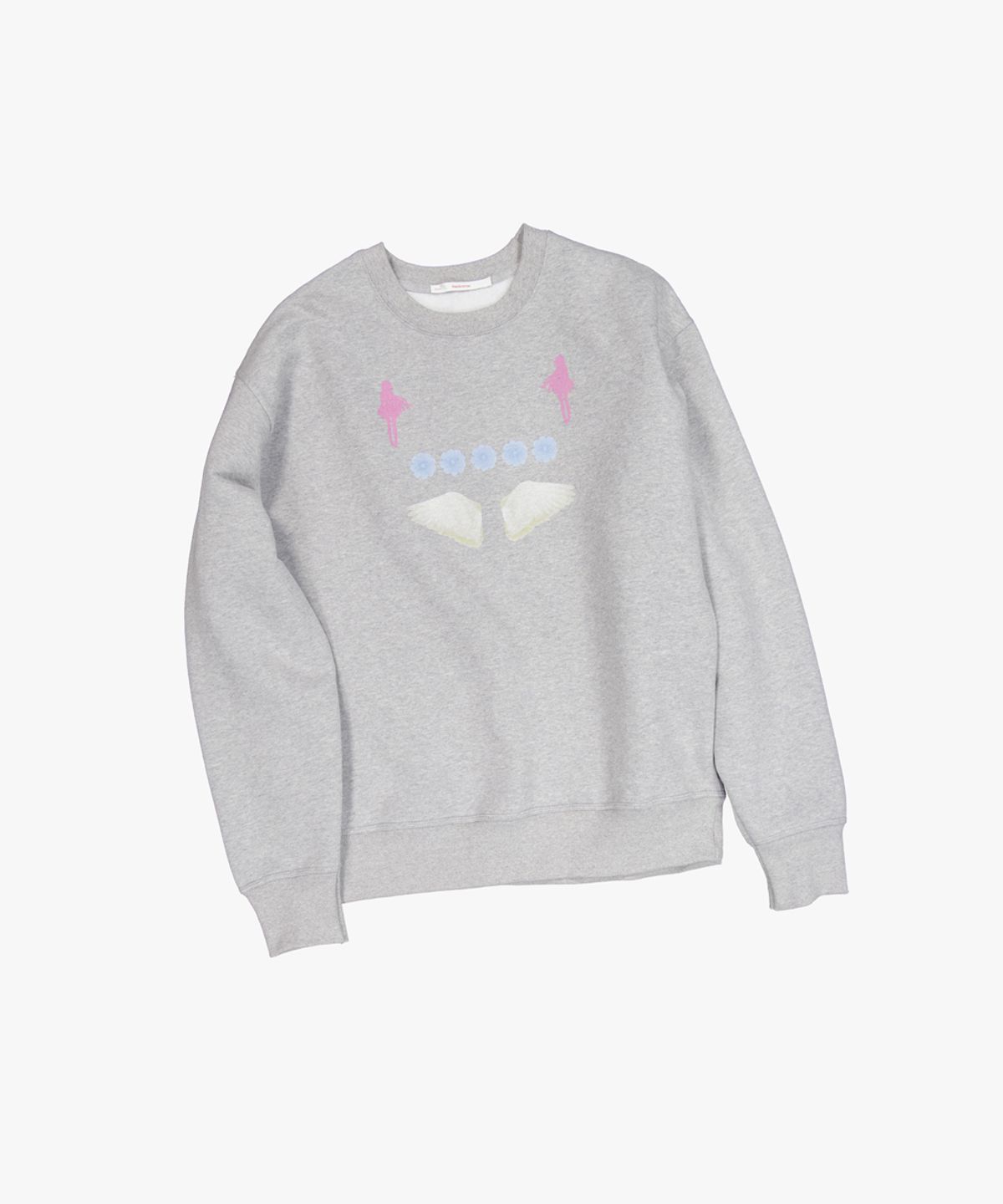 영마일웨어(0MILEWEAR) 언리얼 엔젤 스웨트셔츠 (melange)