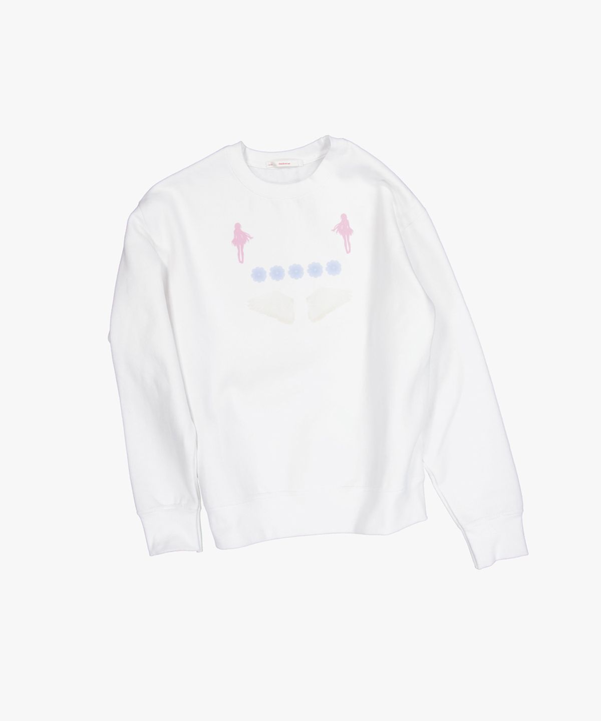 영마일웨어(0MILEWEAR) 언리얼 엔젤 스웨트셔츠 (white)