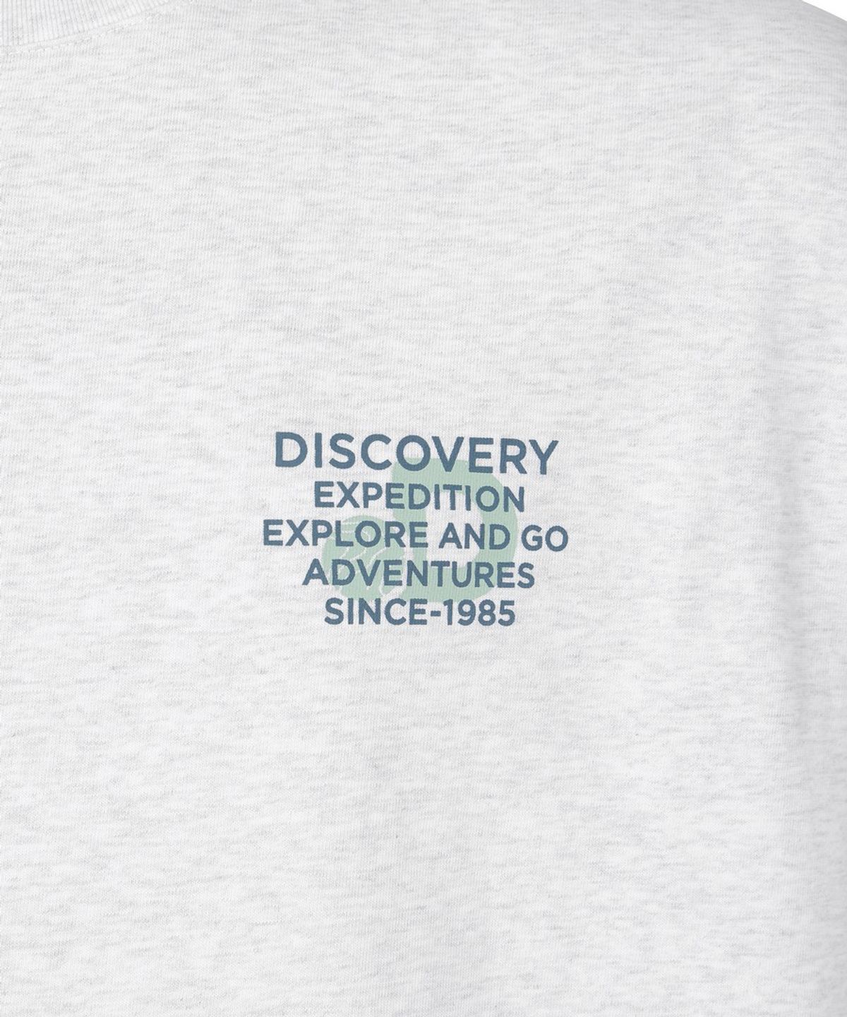 디스커버리 익스페디션(DISCOVERY EXPEDITION) 유니 헤비웨이트 스몰레터 반팔티셔츠 (M/GREY)