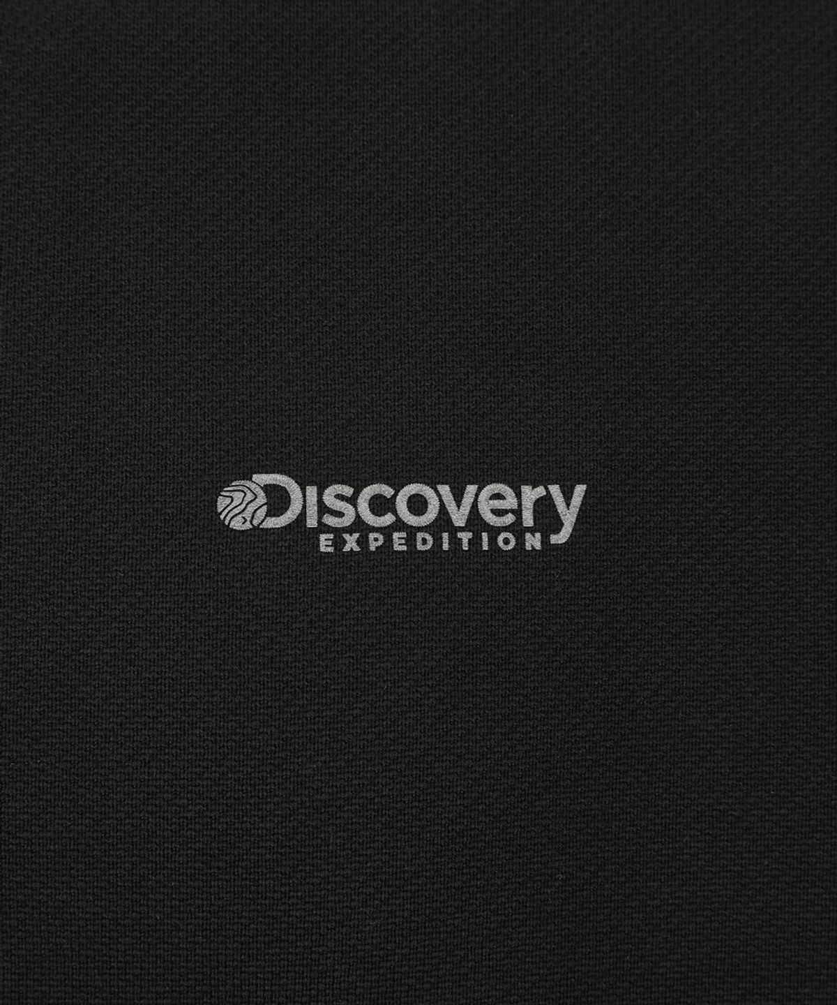 디스커버리 익스페디션(DISCOVERY EXPEDITION) 남성 니트 블루종 (BLACK)