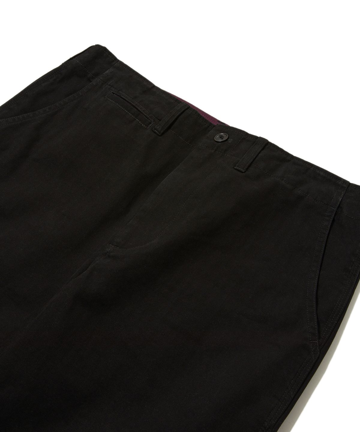 펜필드(PENFIELD) 페이디드 HBT 오피서 치노팬츠 블랙_FS1WP21U