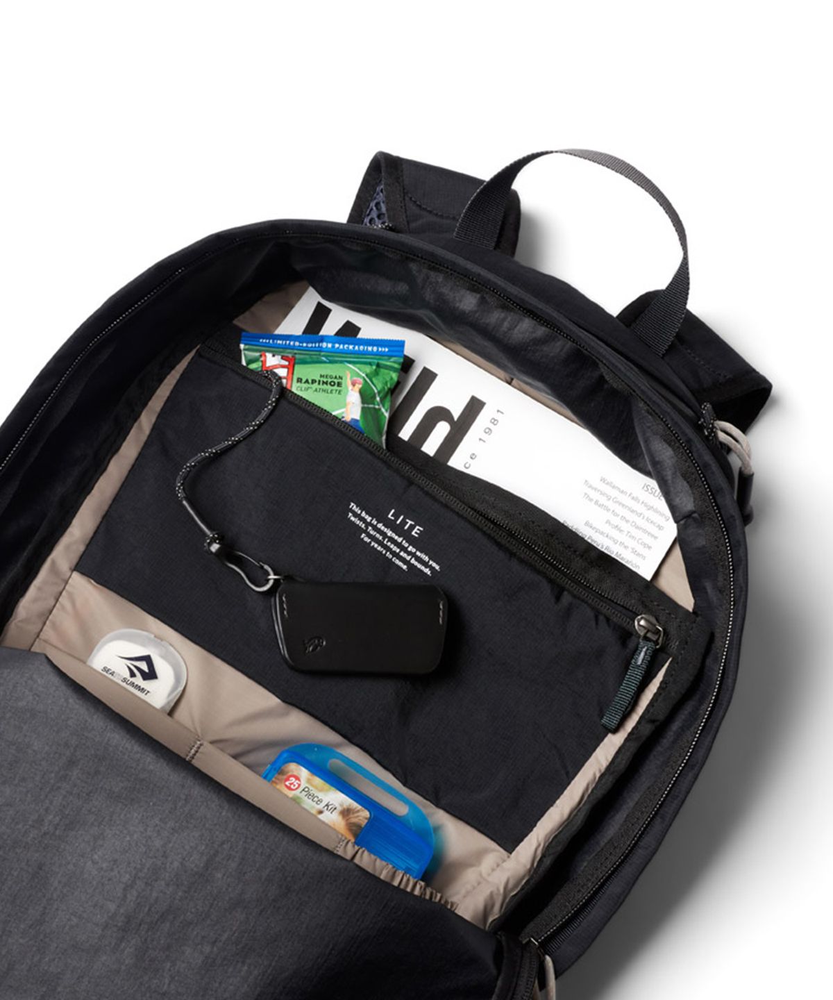 벨로이(BELLROY) 라이트 데이팩(BLDA-BLK-234) - 블랙
