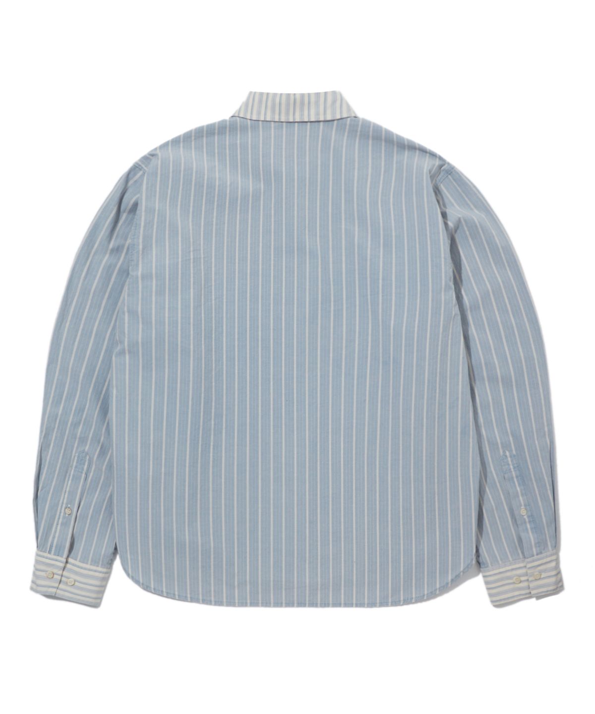 펜필드(PENFIELD) [TRAILWEAR]페이디드 클레릭 셔츠 스카이블루_FS1WR04U