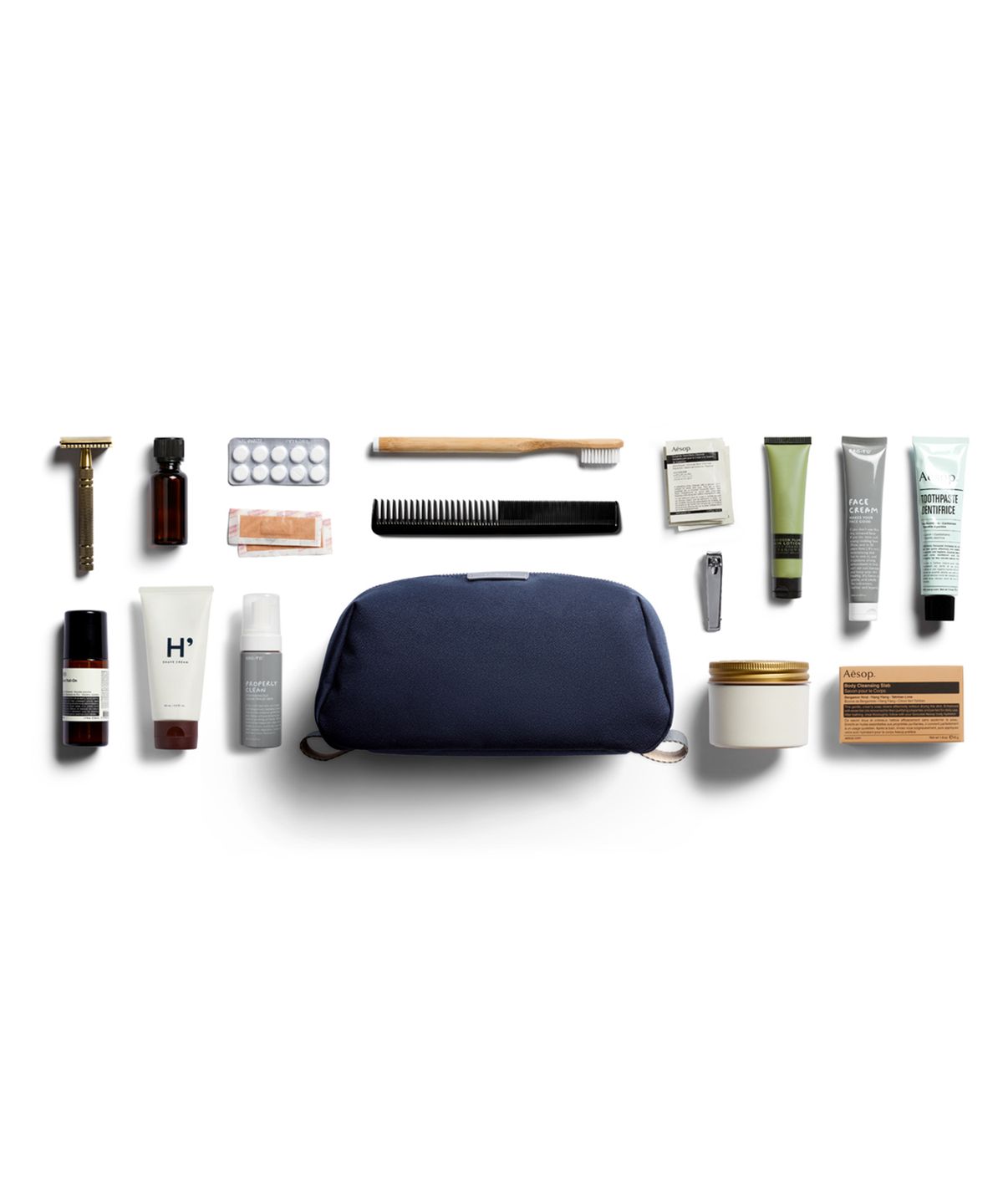 벨로이(BELLROY) Toiletry 키트 플러스 파우치(EDKC-NAV-227) - 네이비