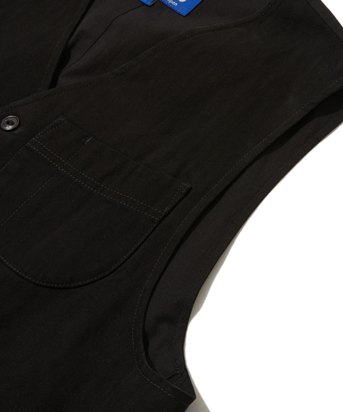 펜필드(PENFIELD) 페이디드 HBT 워크 베스트 블랙_FS1WV21U