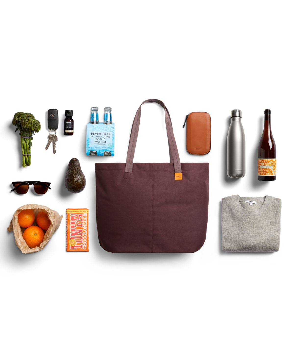벨로이(BELLROY) 마켓 토트백(BTMA-BUR-212) - 버건디