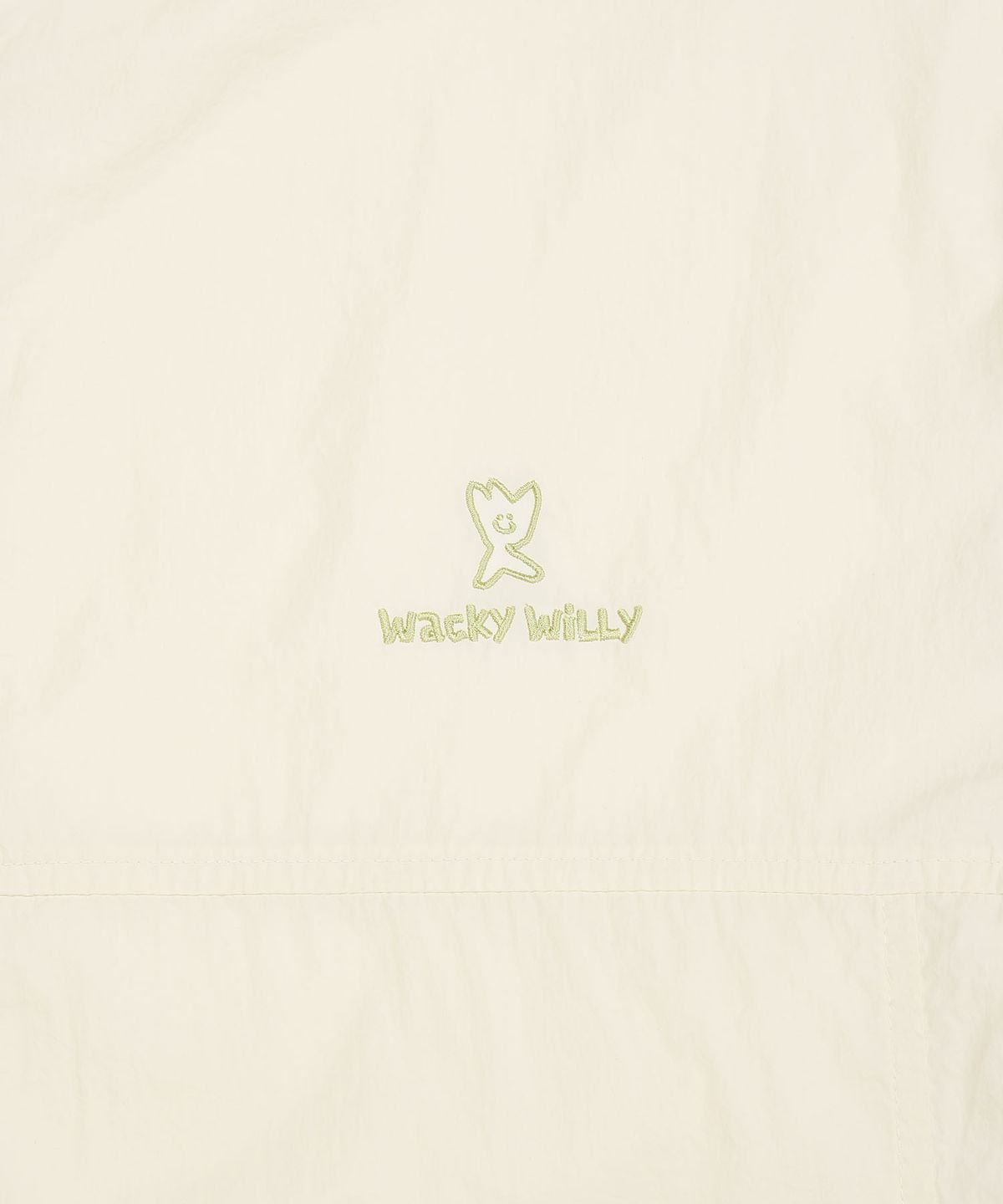 와키윌리(WACKY WILLY) 키키 파우치 윈드브레이커 옐로우