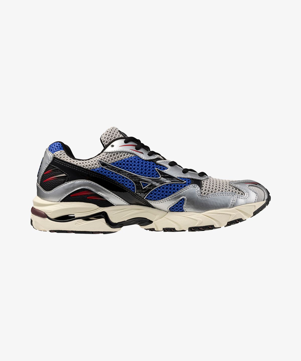 미즈노(MIZUNO) (공용) 웨이브 라이더 10 - 하버 미스트:블랙:다즐링 블루 / D1GA210416