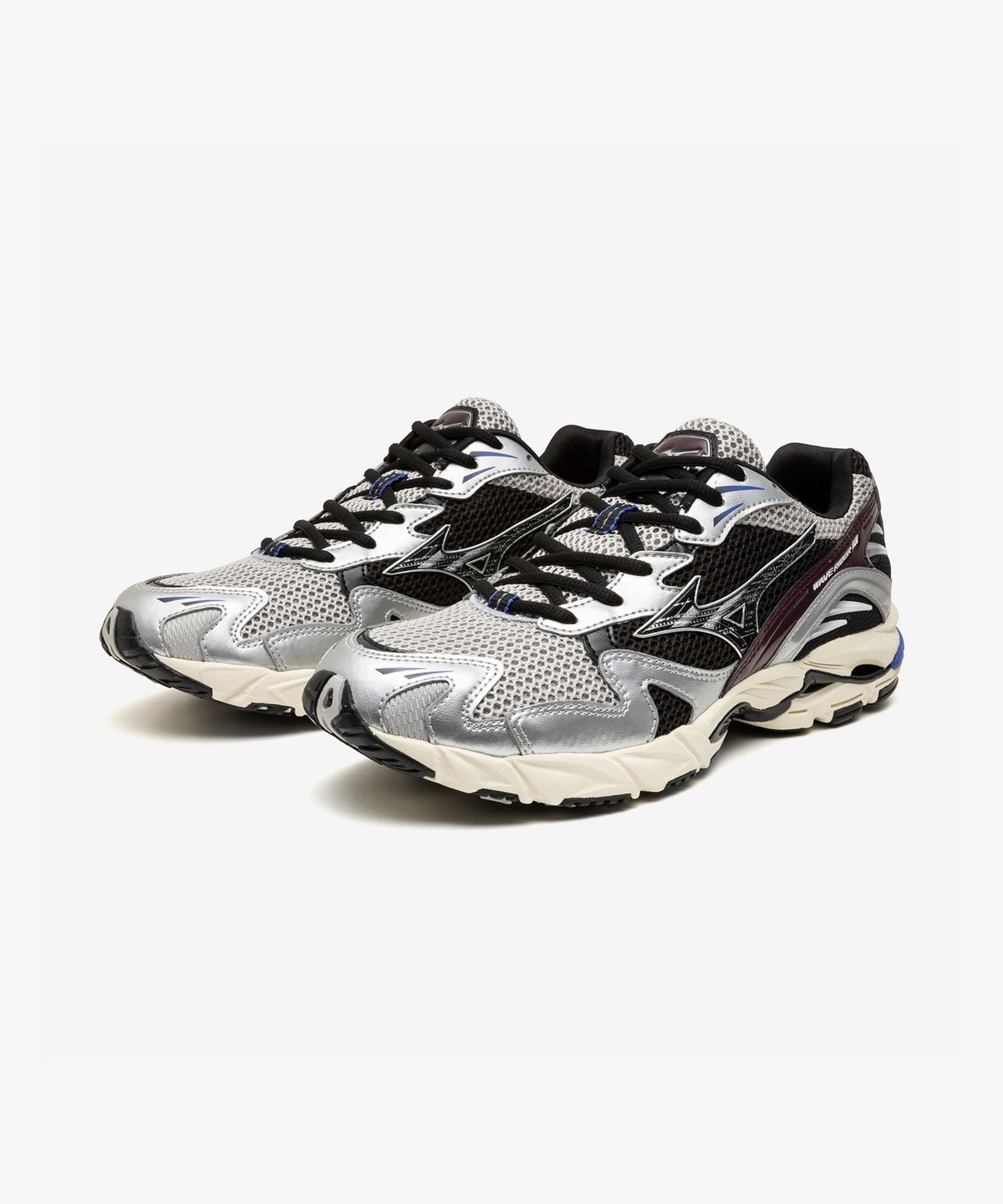 미즈노(MIZUNO) (공용) 웨이브 라이더 10 - 하버 미스트:블랙:피그 / D1GA210417